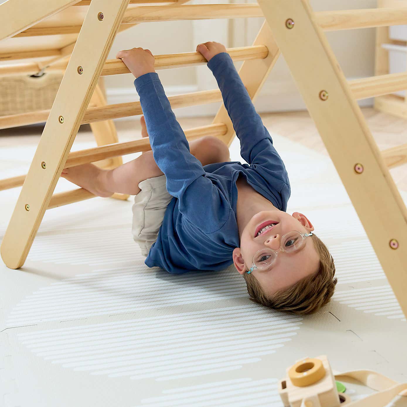 Tutti Bambini Scala Montessori 3 in 1 Pikler Climbing Frame with Climbing Wall