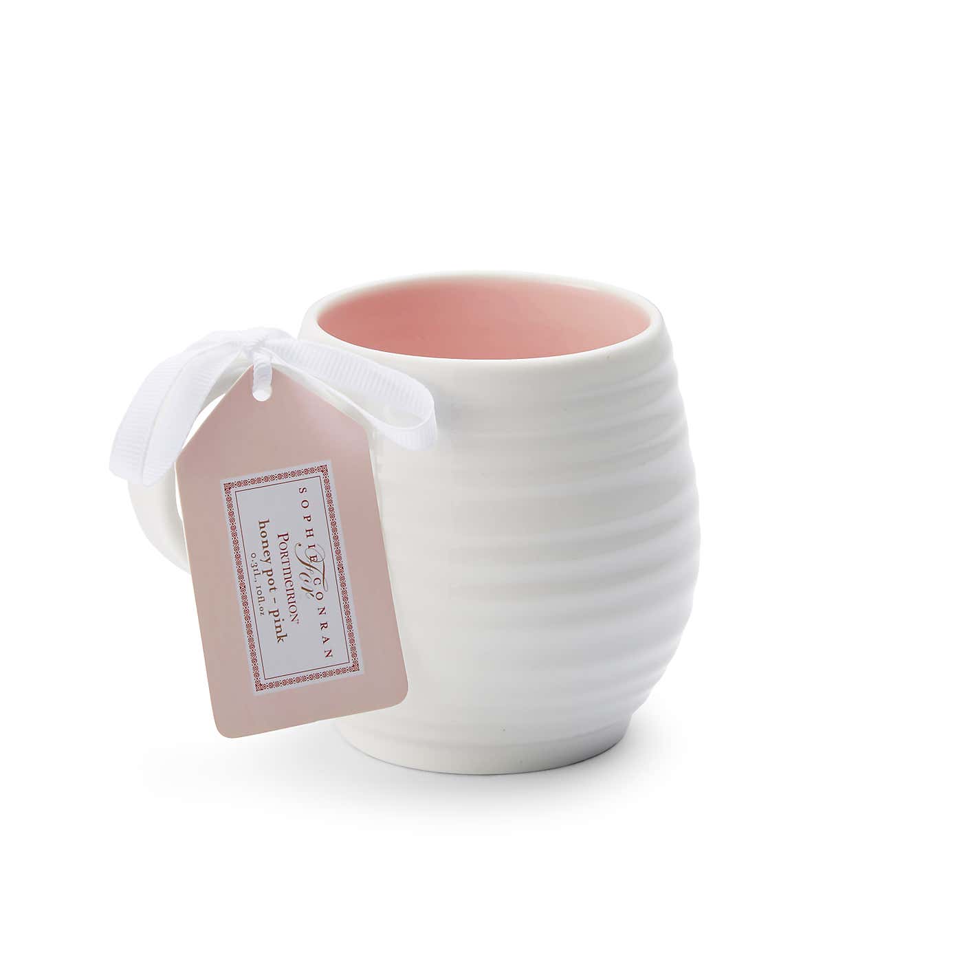 Sophie Conran for Portmeirion Set of 4 Honey Pot Mugs Pink 0.31L