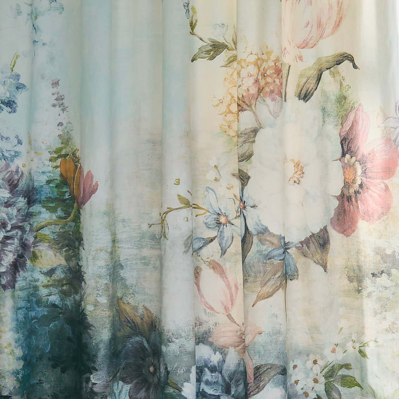 Holly Willoughby Dramatic Bloom Pencil Pleat Curtains