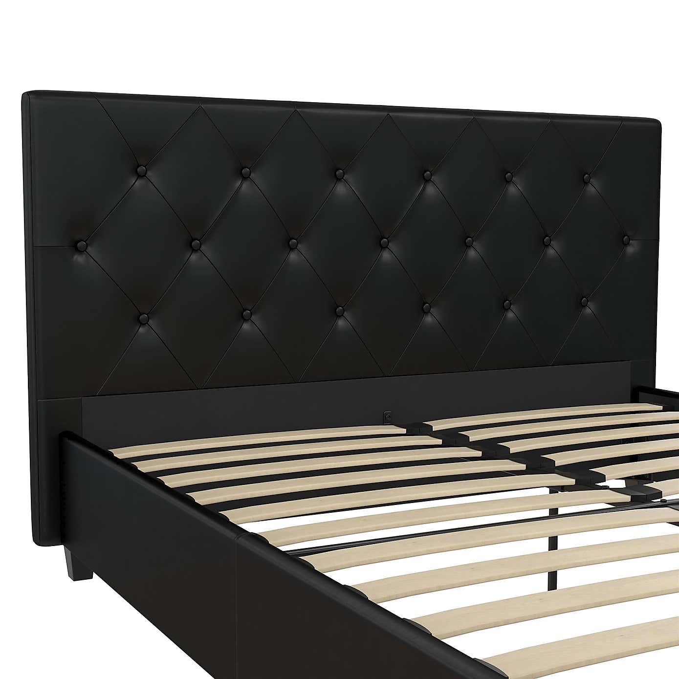 Dorel Home Dakota Upholstered Bed