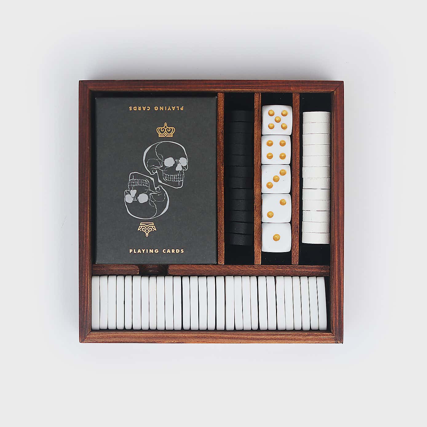 Luckies Games Night All-in-One Wooden Games Set