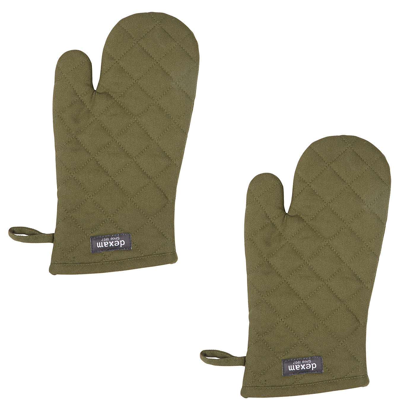 Dexam Set of 2 Love Colour Single Oven Gloves