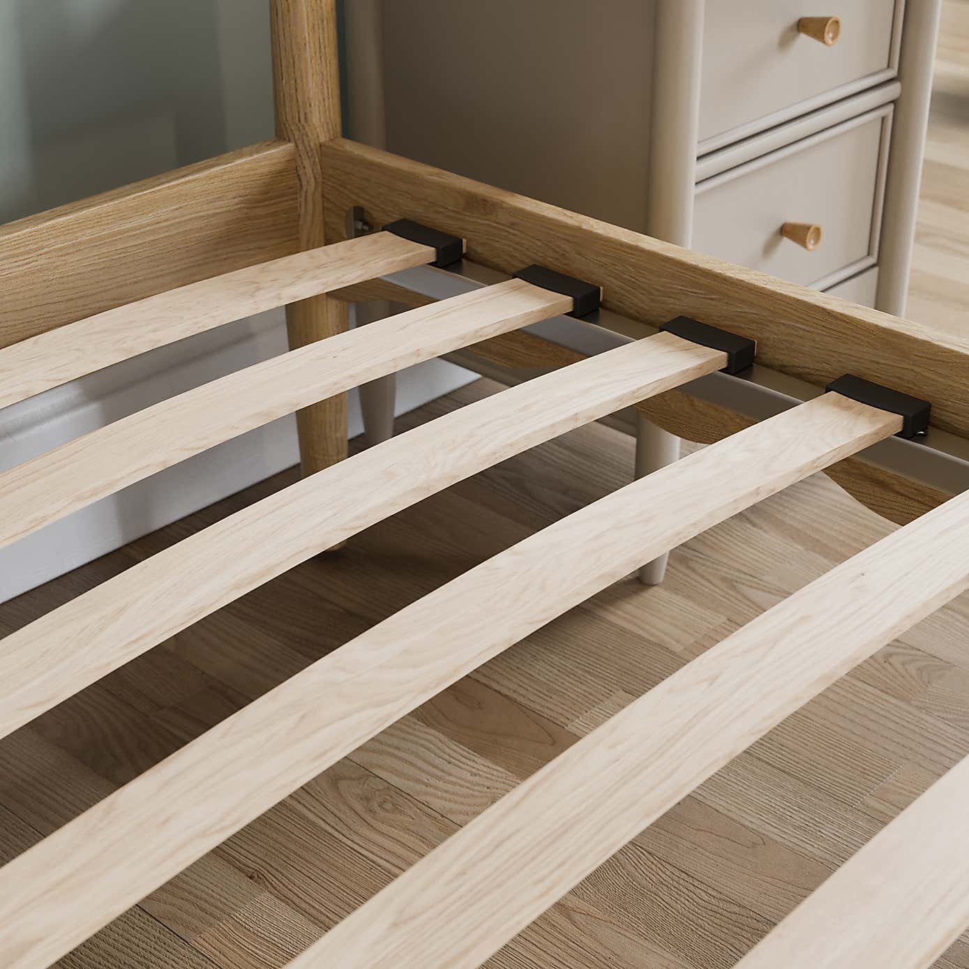 Emilie Bed Frame, Wood