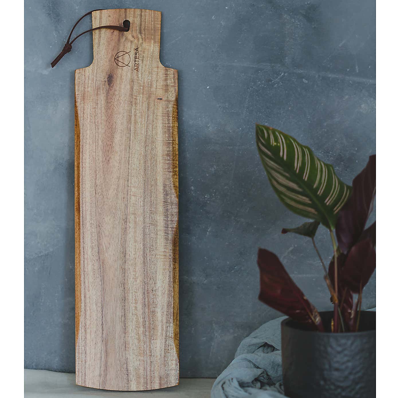 Artesa Acacia Wood Serving Paddle Board