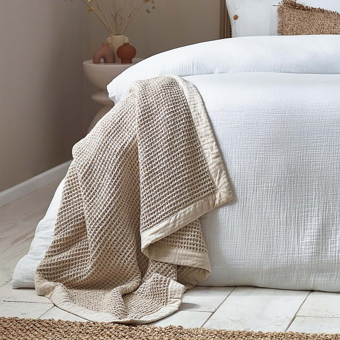 Canopy Cotton Throw 240cm x 260cm