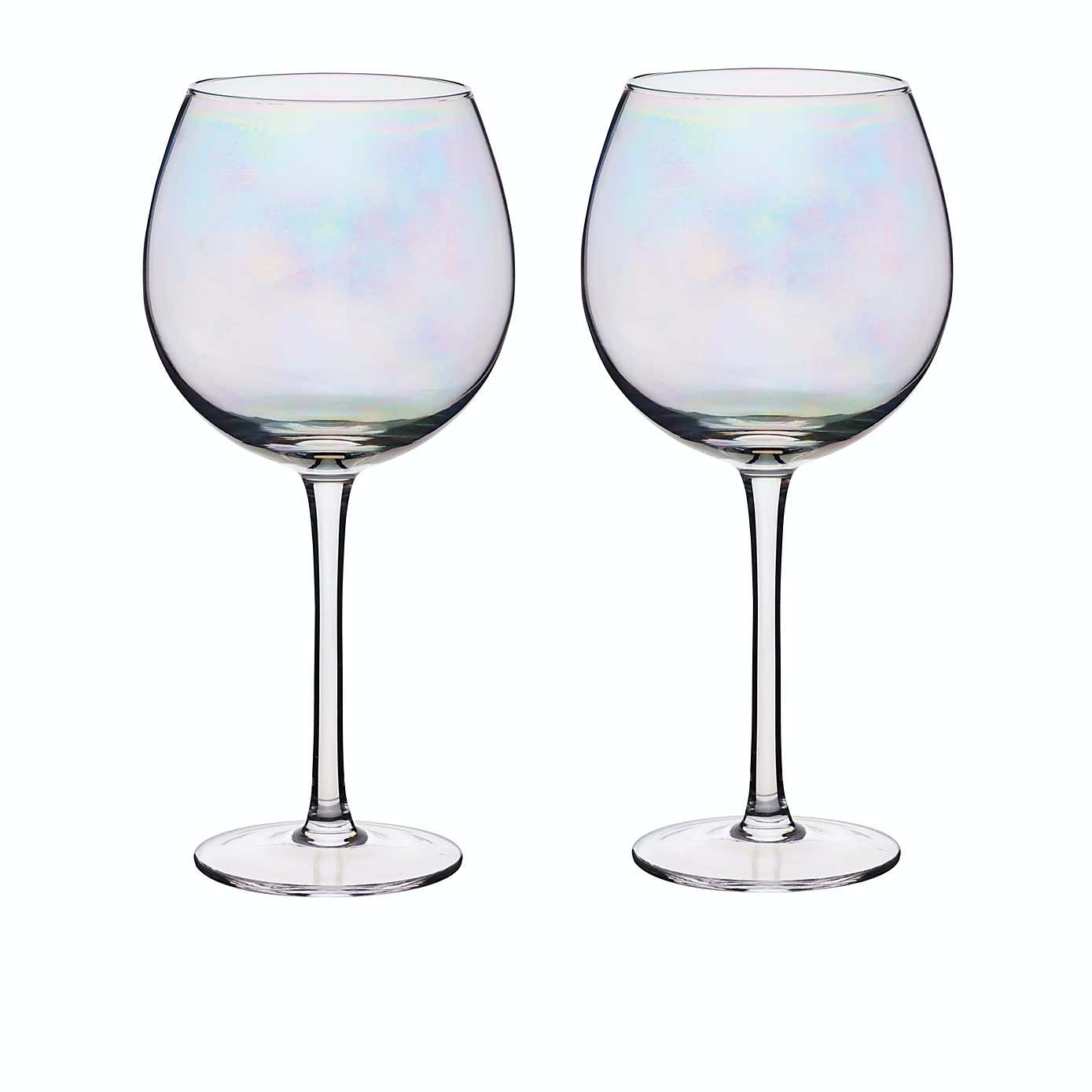 BarCraft Set of 2 Lustre Gin Glasses