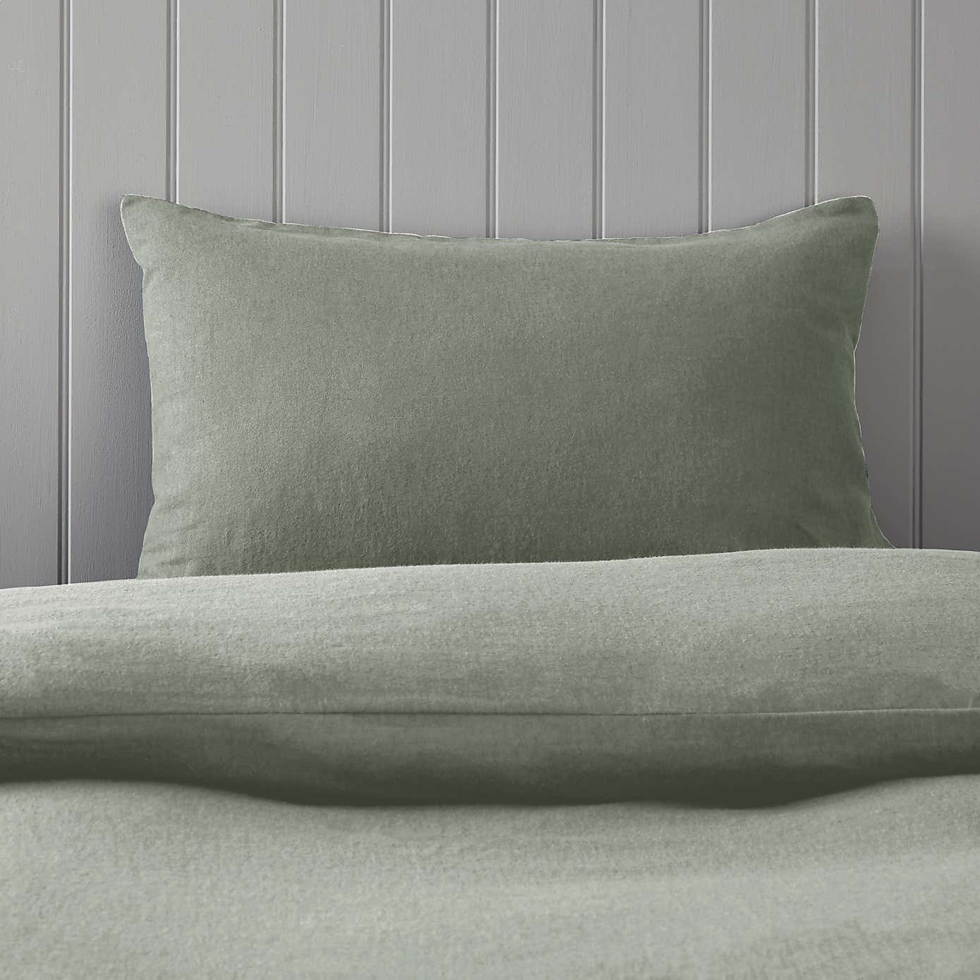Soft & Cosy Brushed Cotton Standard Pillowcase Pair