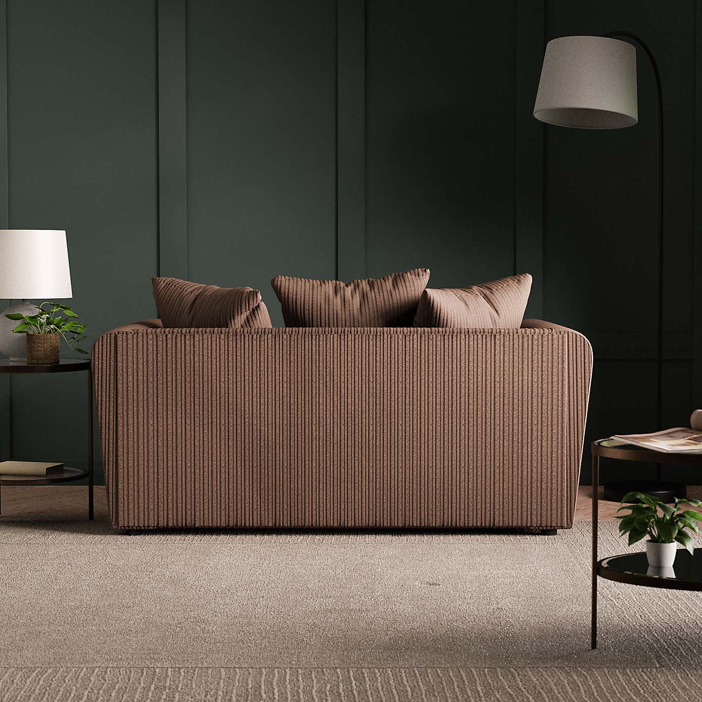 Blake Jumbo Cord 2 Seater Sofa