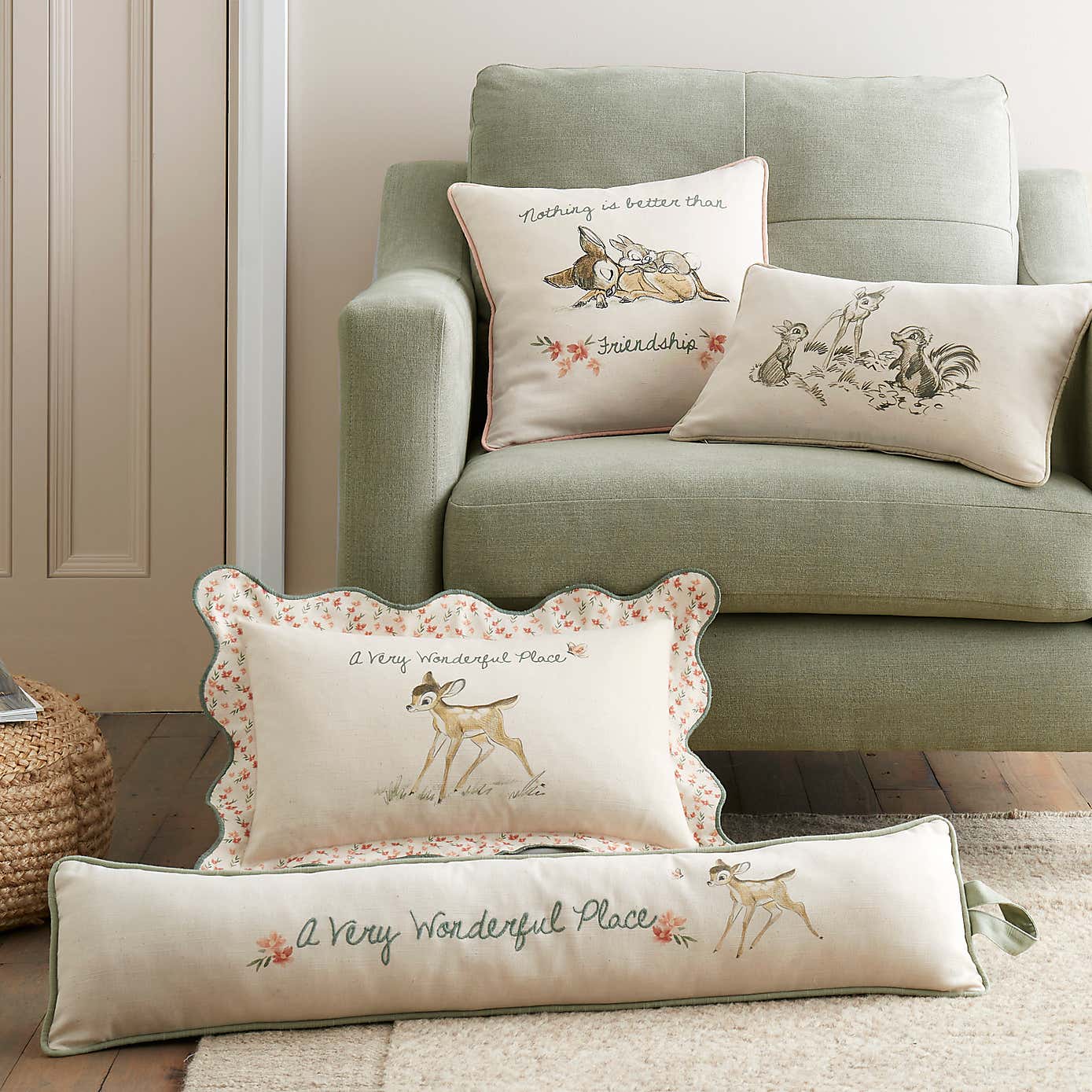 Disney Bambi A Wonderful Place Draught Excluder