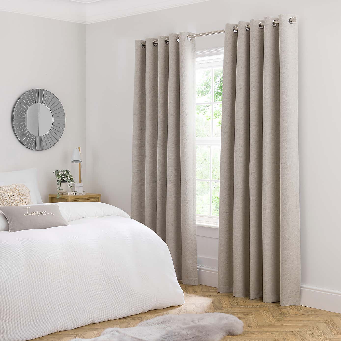 Crayton Blackout Eyelet Curtains