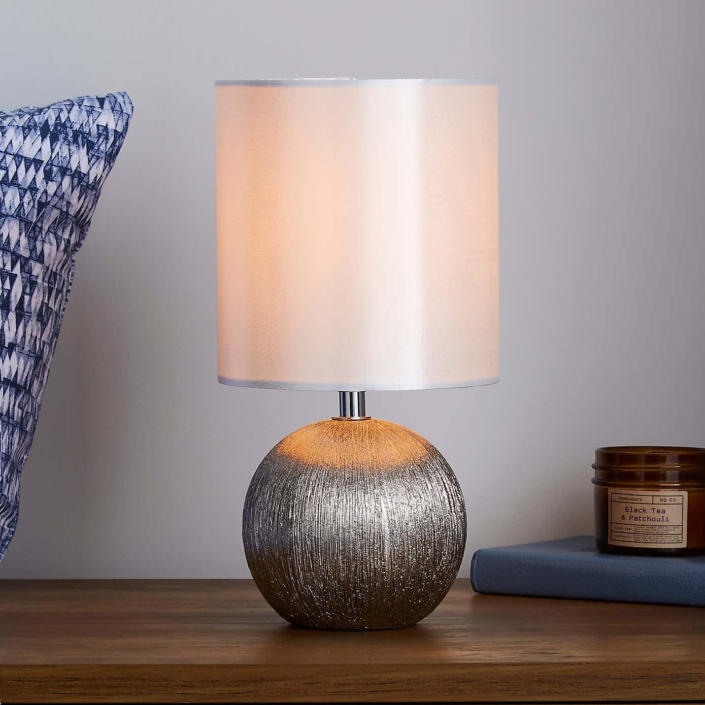 Adana Mini Ceramic IvoryTouch Dimmable Lamp