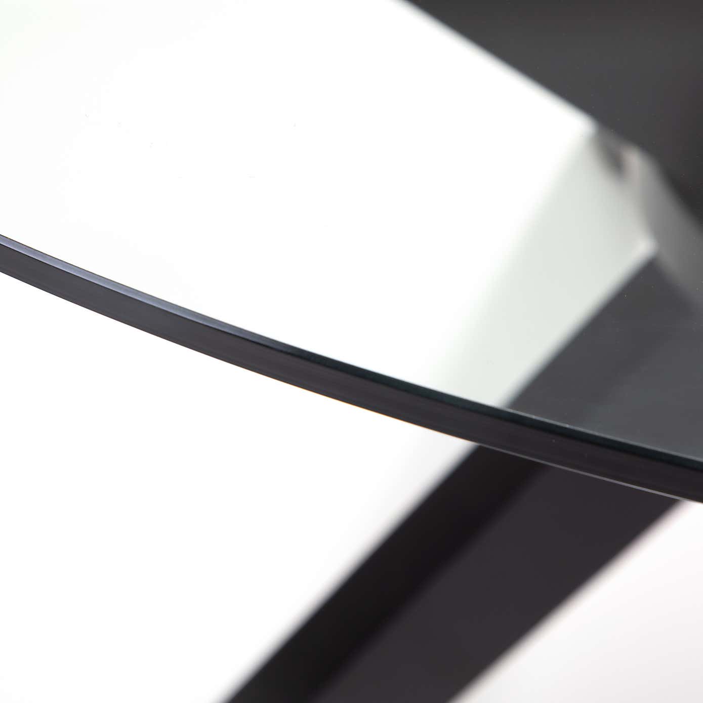 Hayden Round Glass Dining Table