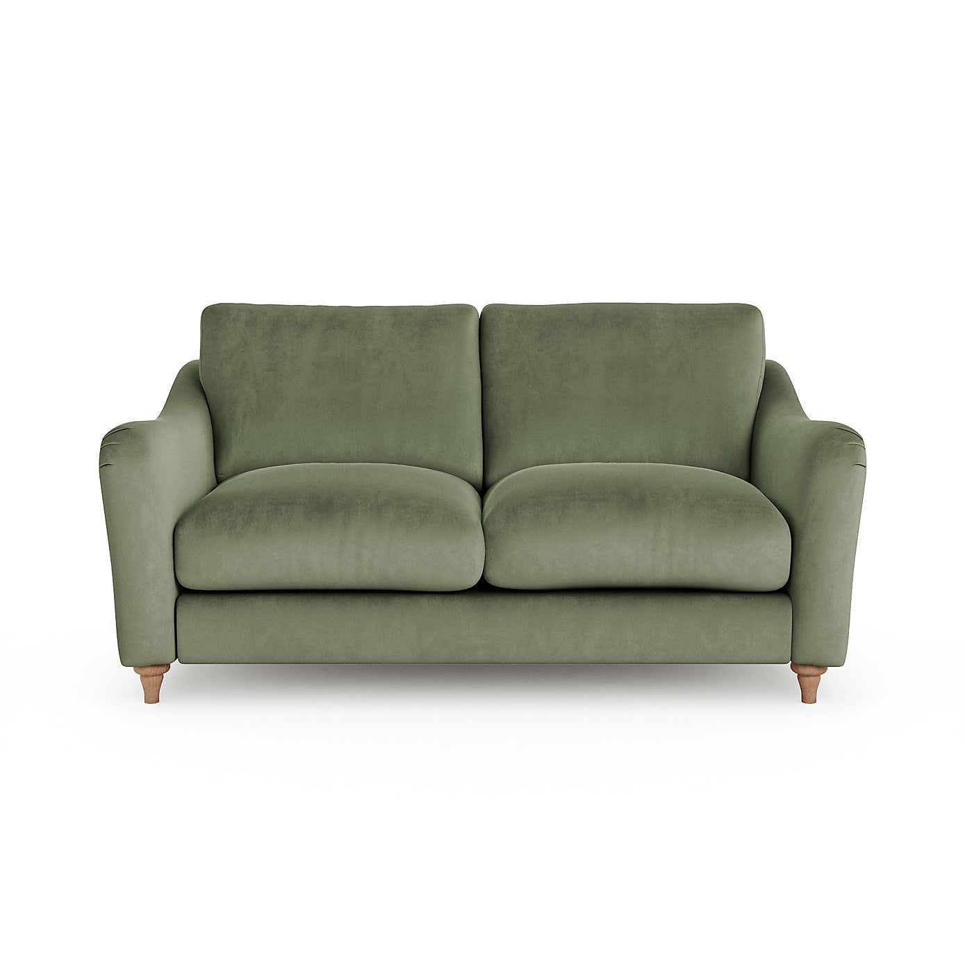 Hattie Matte Plush Velvet 2 Seater Sofa