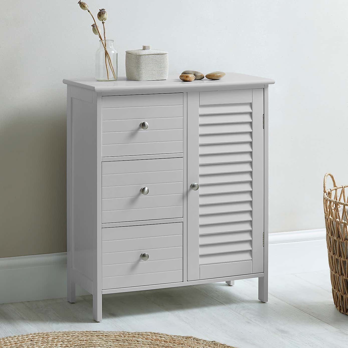 Nautical 3 Drawer Cabinet Unit