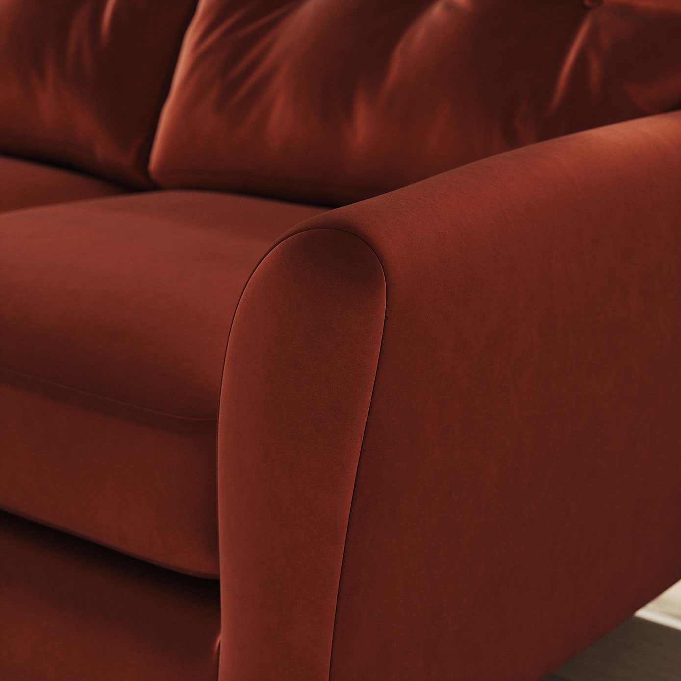 Sven Opulent Velvet Large Corner Chaise Sofa