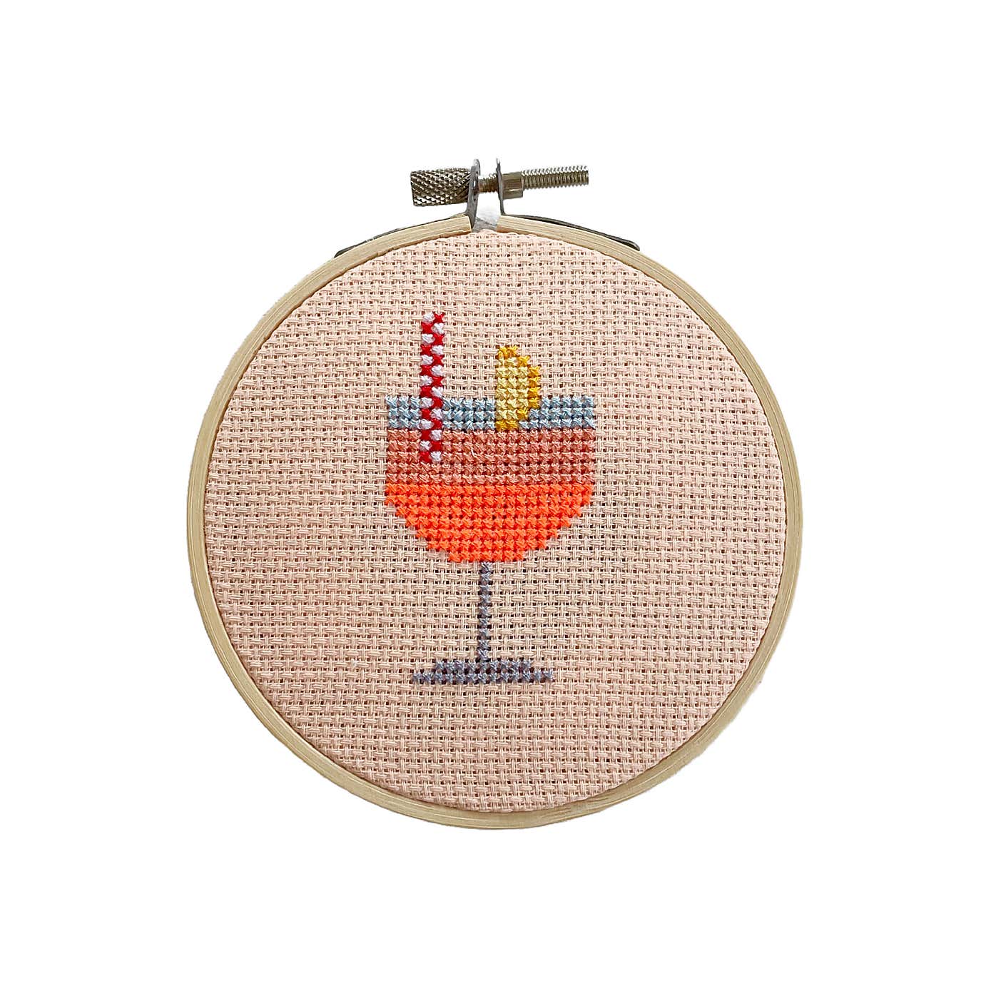 Cotton Clara Aperol Cocktail Cross Stitch Kit