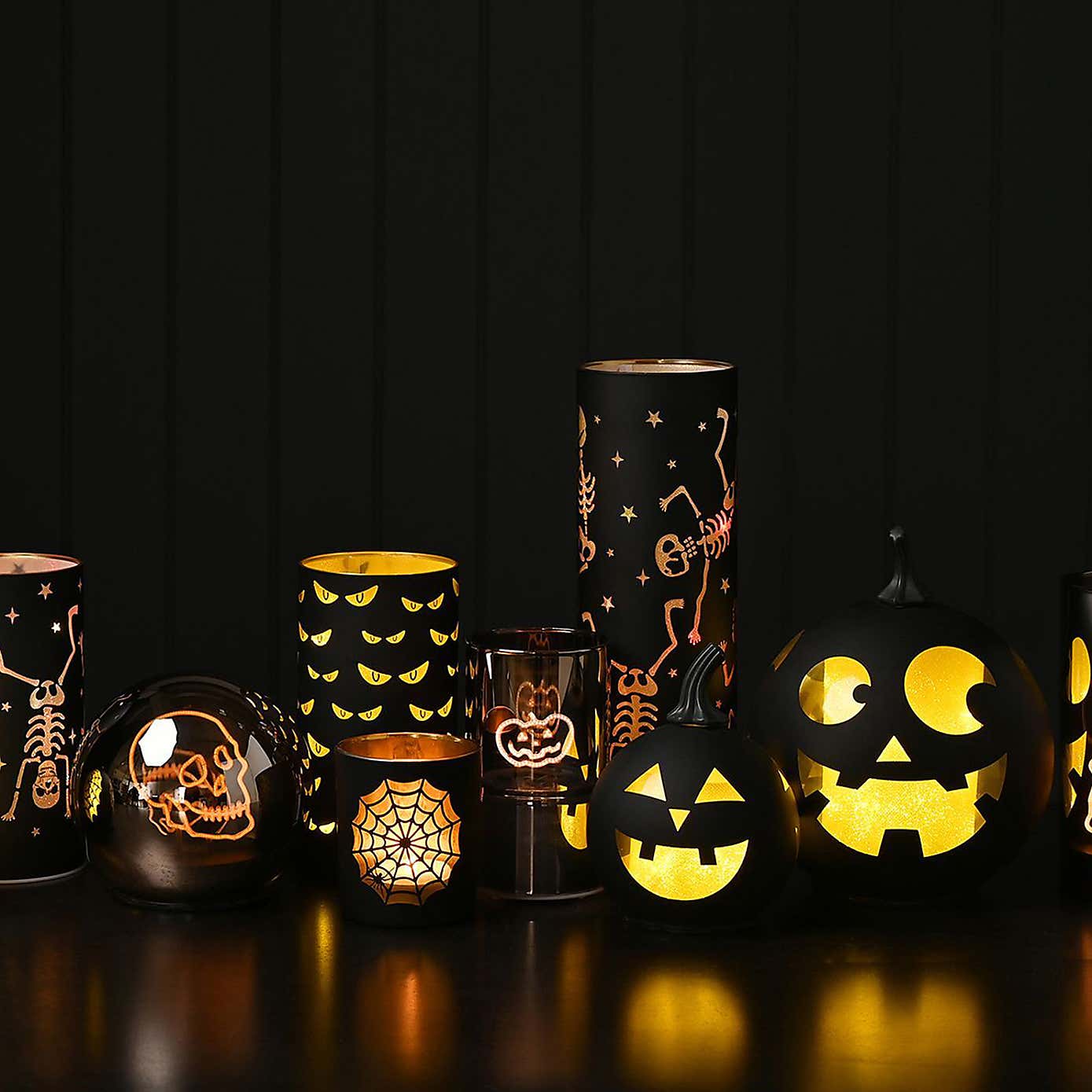 Grey Pumpkin LED Light