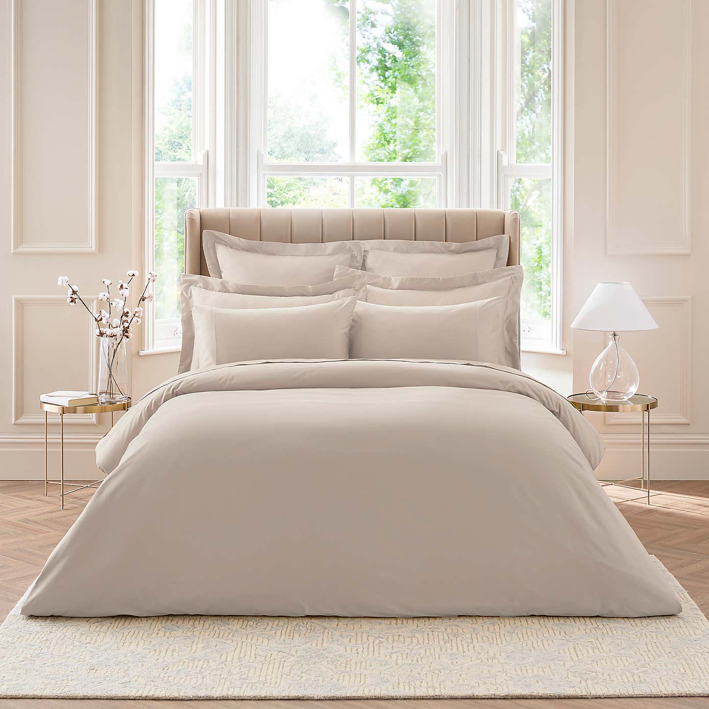 Dorma Smooth & Soft 300 Thread Count Cotton Sateen Duvet Cover