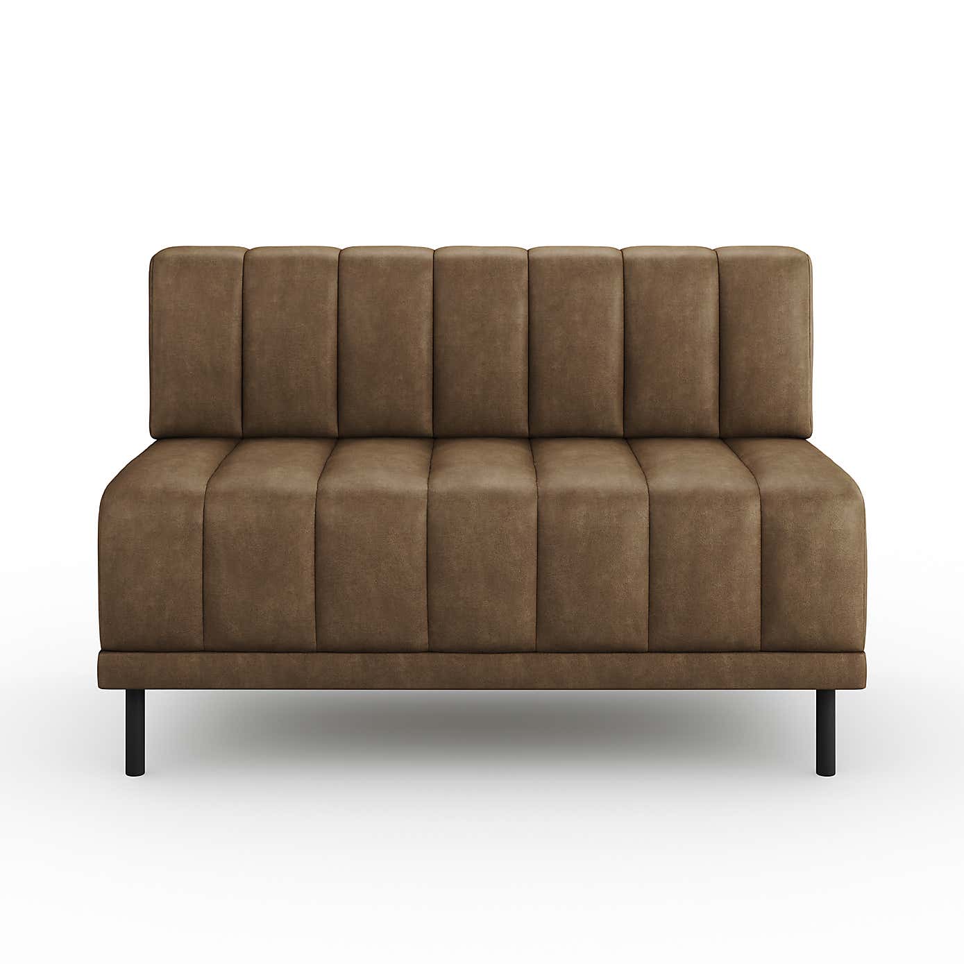 Amali Long Dining Bench, Faux Leather