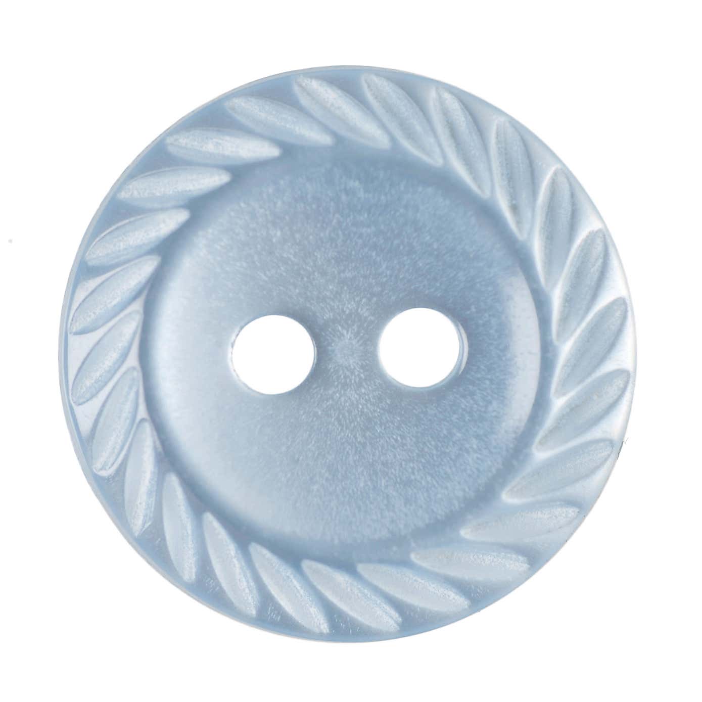 Twisted Edge Round Buttons 16.25mm Pack of 8