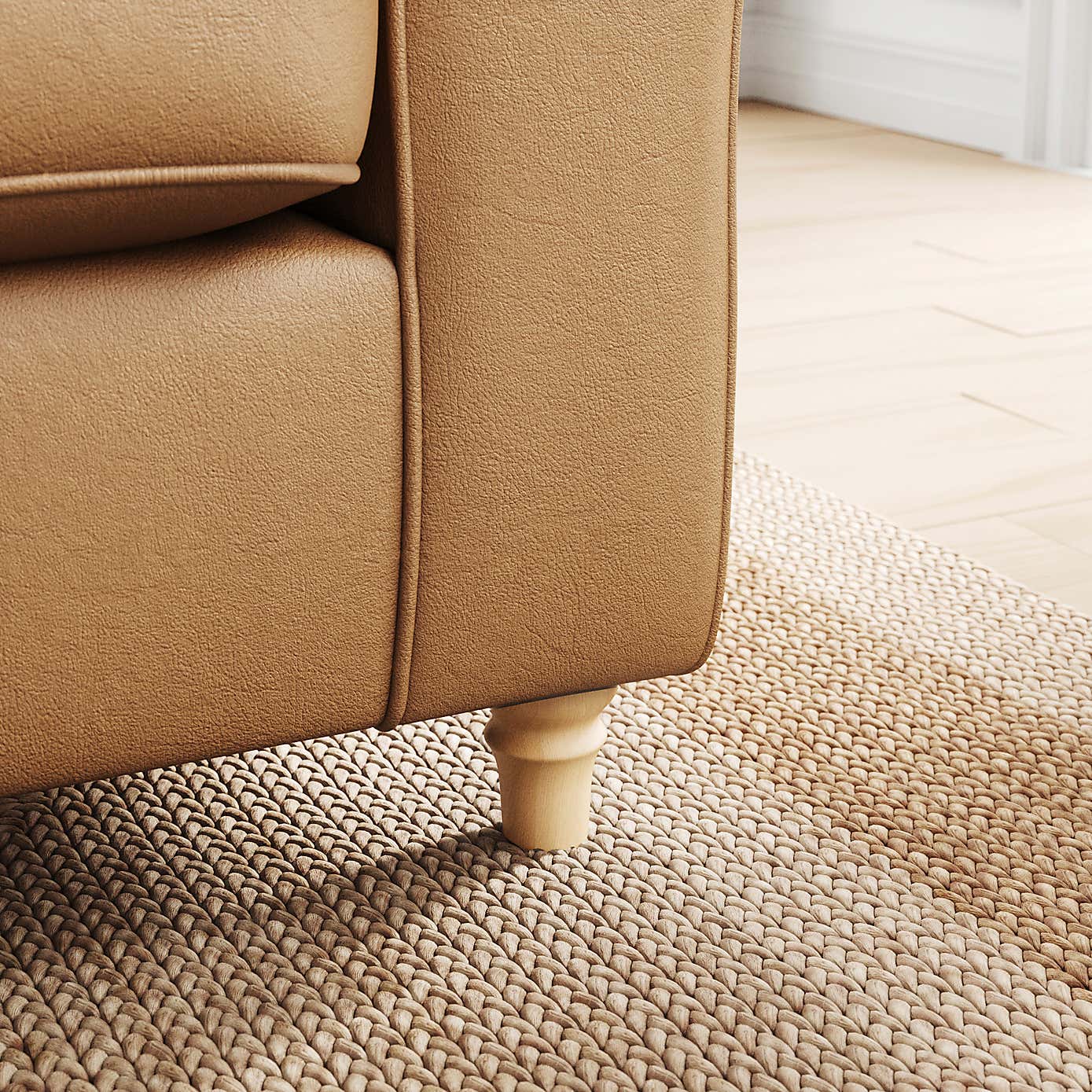 Flori Vintage Leather 2 Seater Sofa