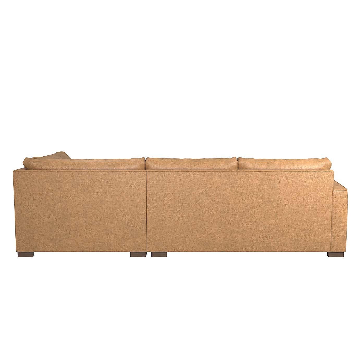 Carson Faux Leather Right Hand Corner Sofa