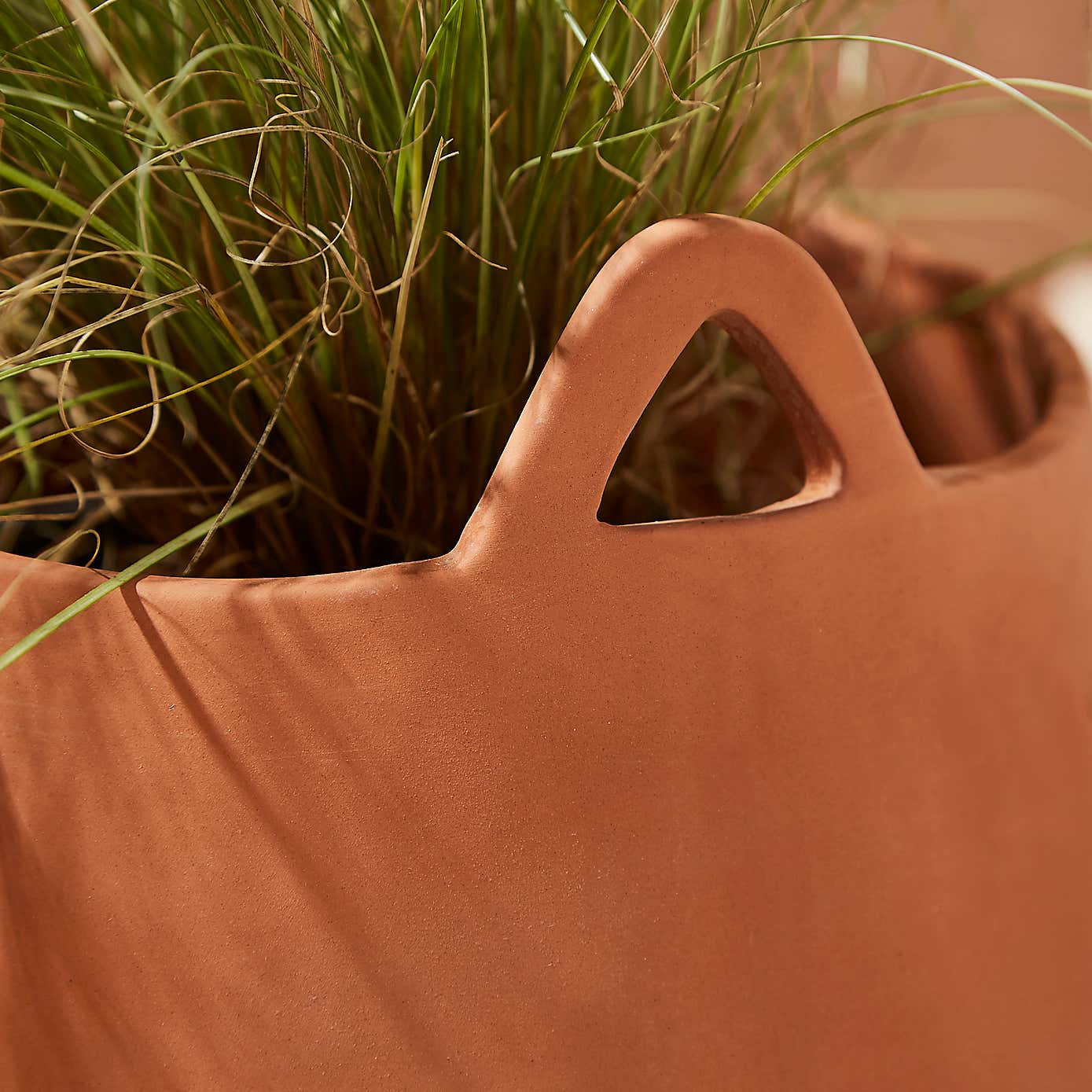 Terracotta Basket Plant Pot