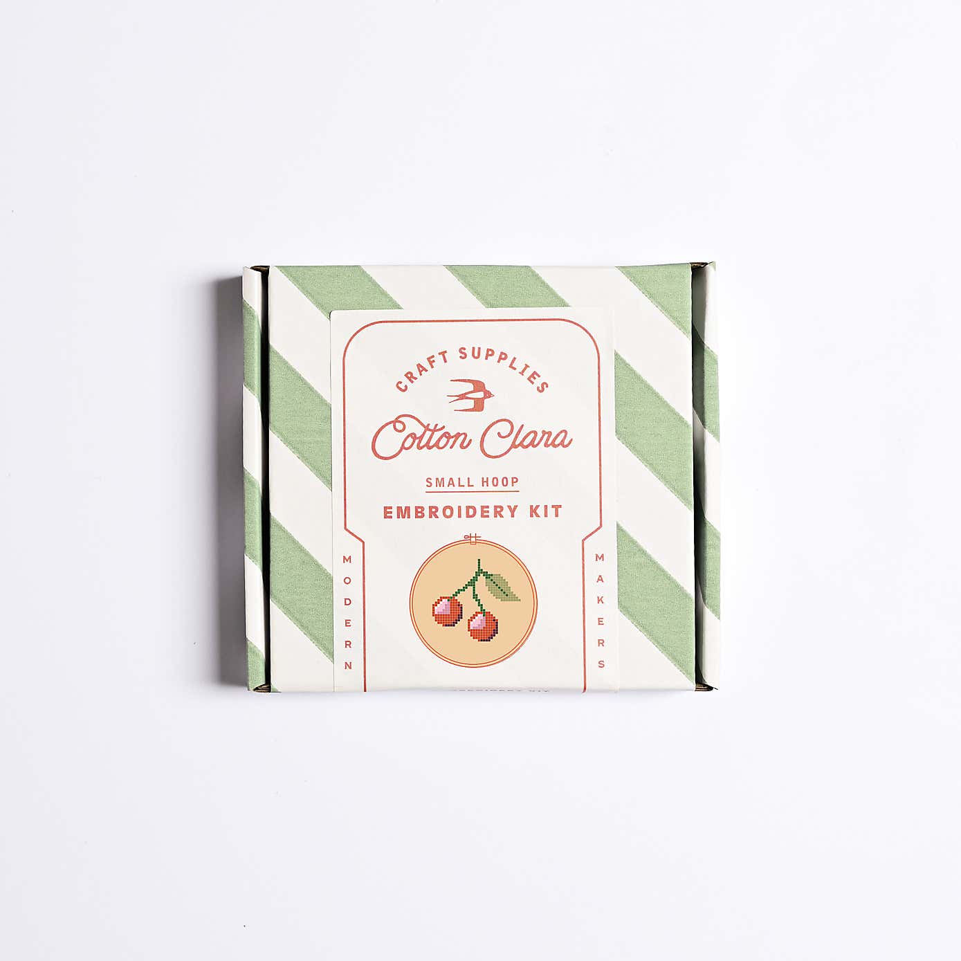 Cotton Clara Cherry Cross Stitch Kit