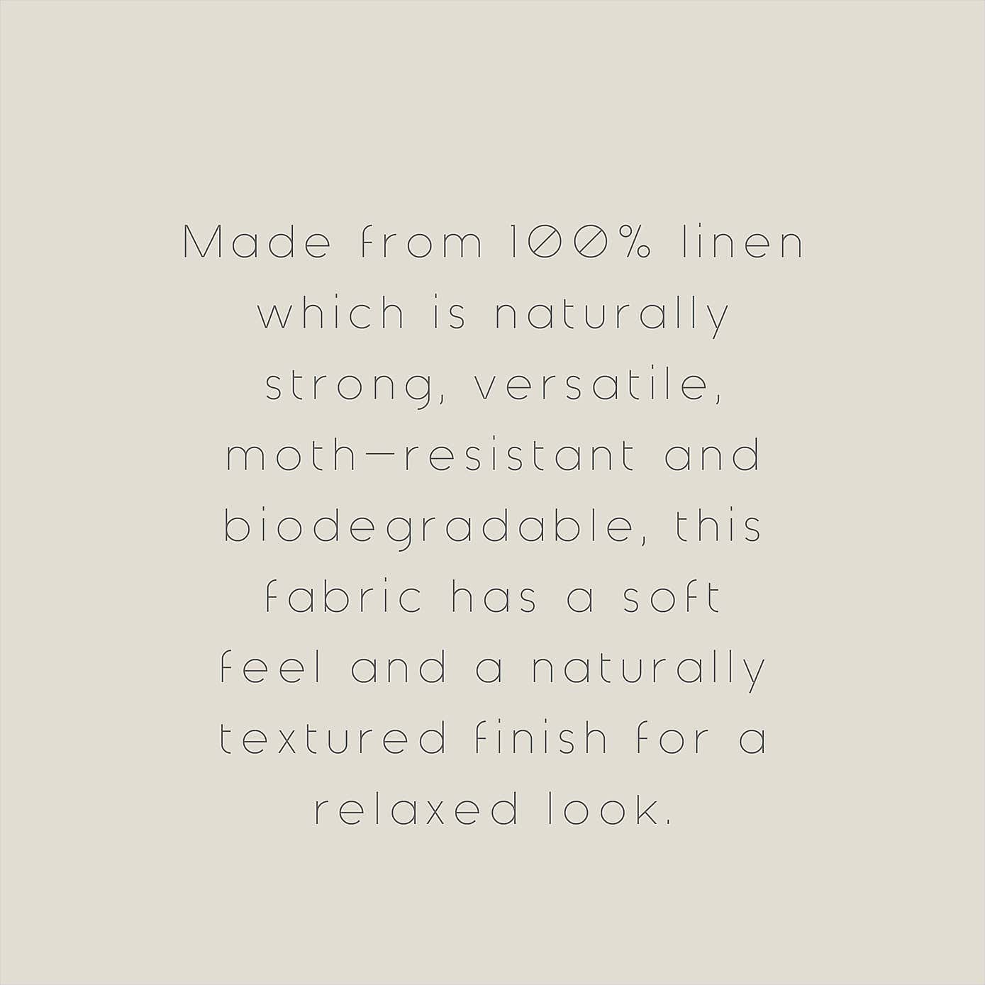 Pack of 4 Natural Linen Napkins