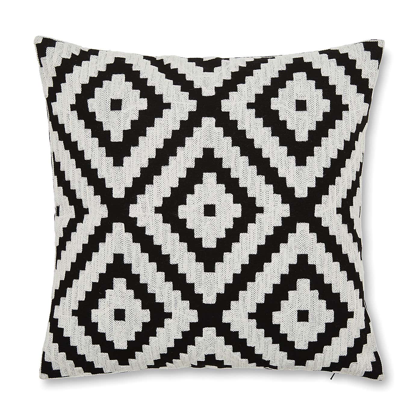 Geo Crewel Cushion Cover