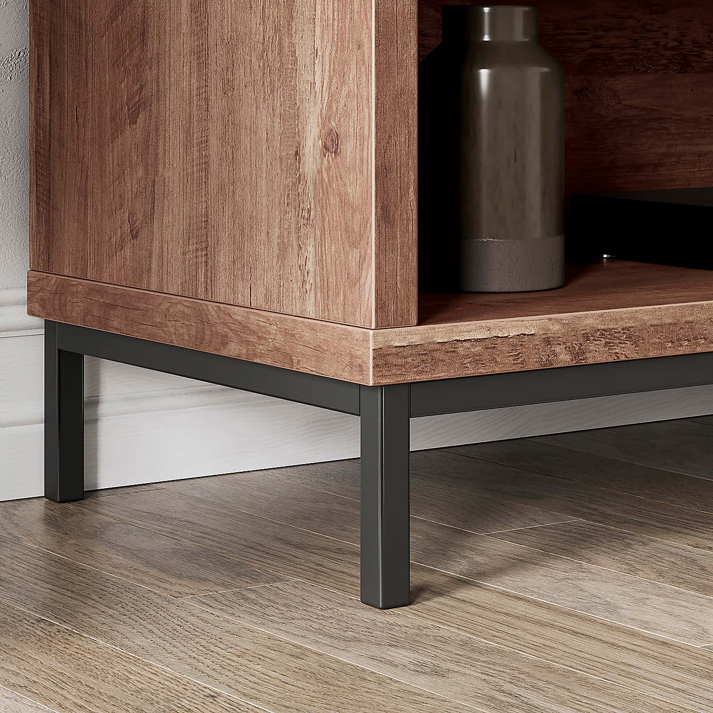 Fulton Open Corner TV Unit Pine