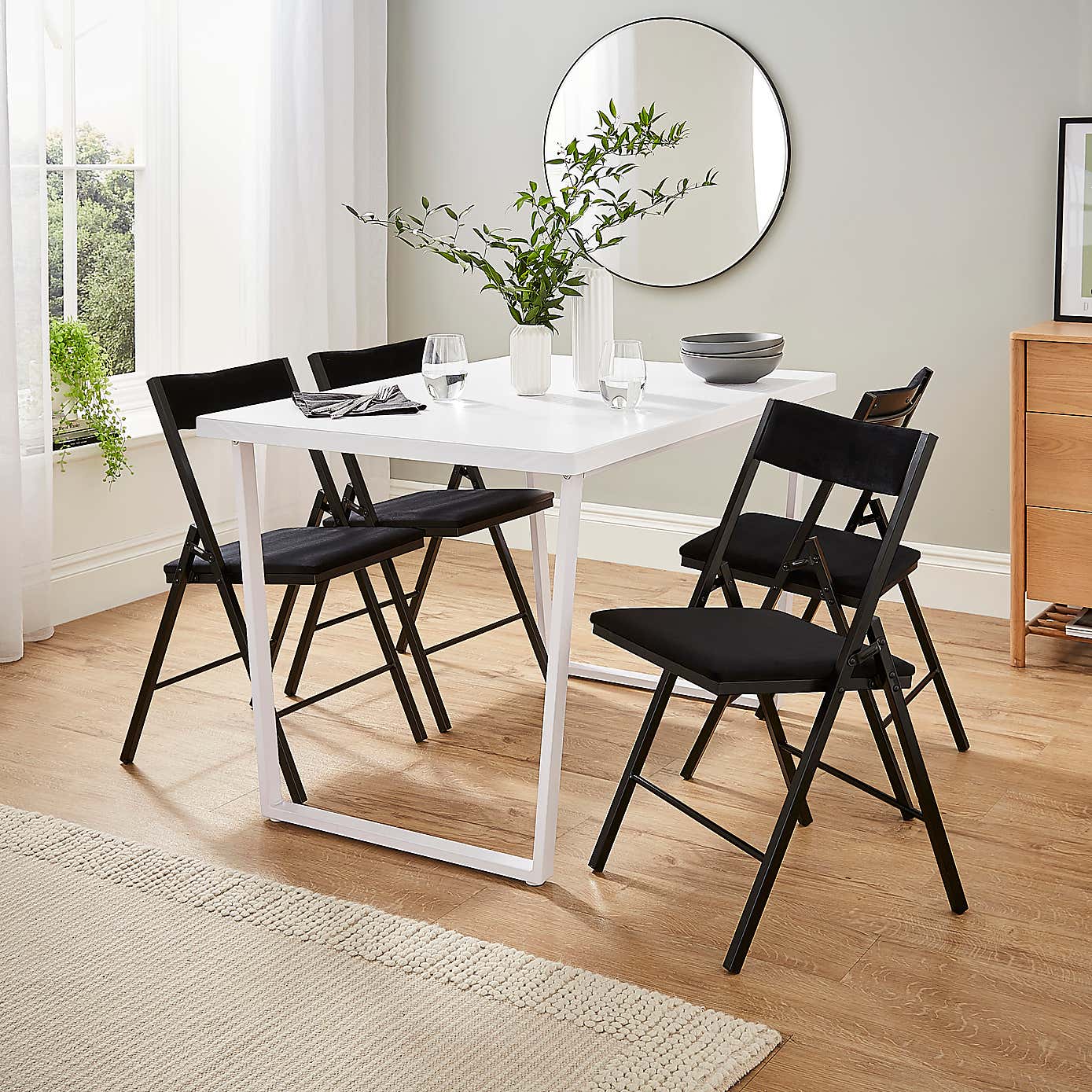 Emily Velvet Folding Chair