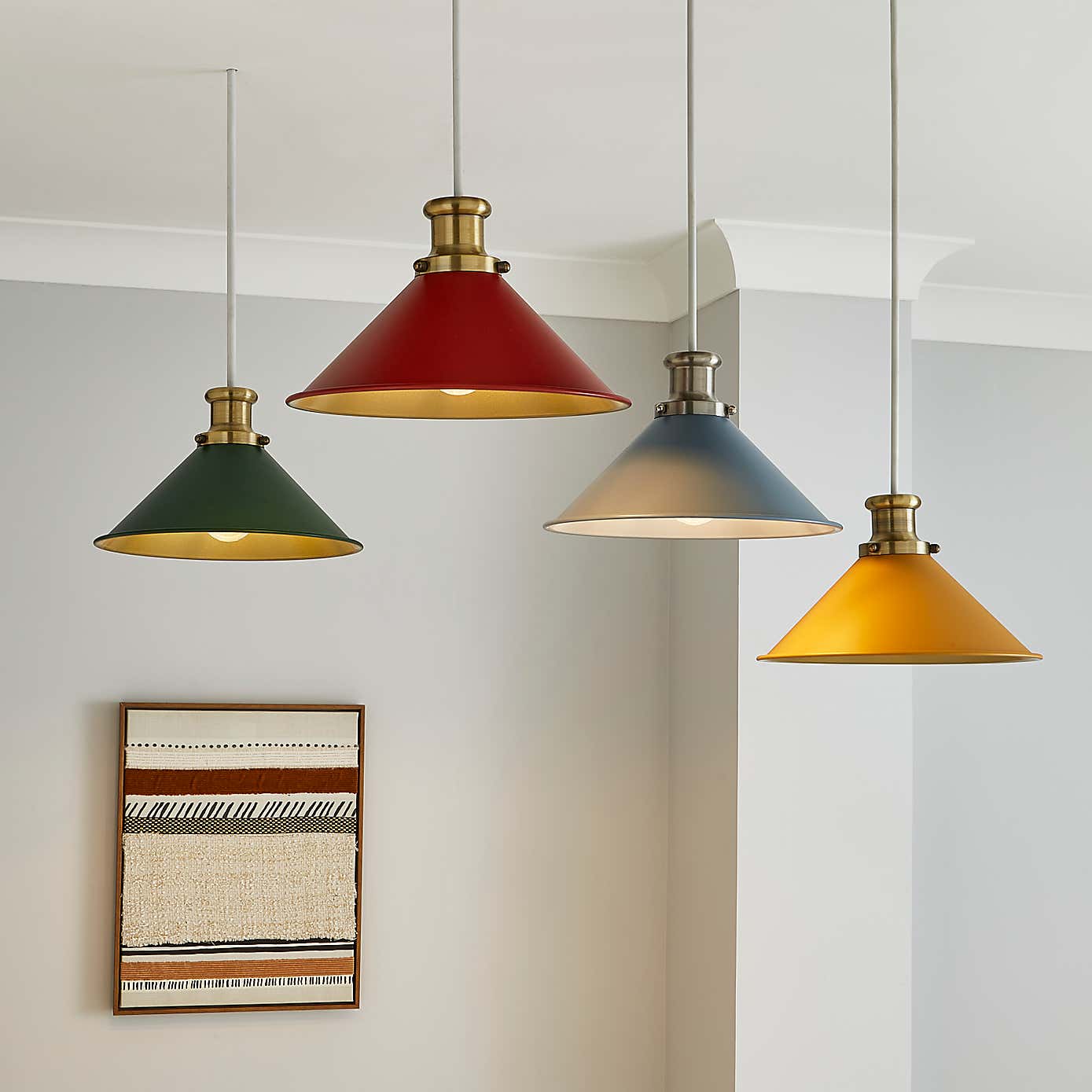 Logan Industrial Easy Fit Pendant Shade