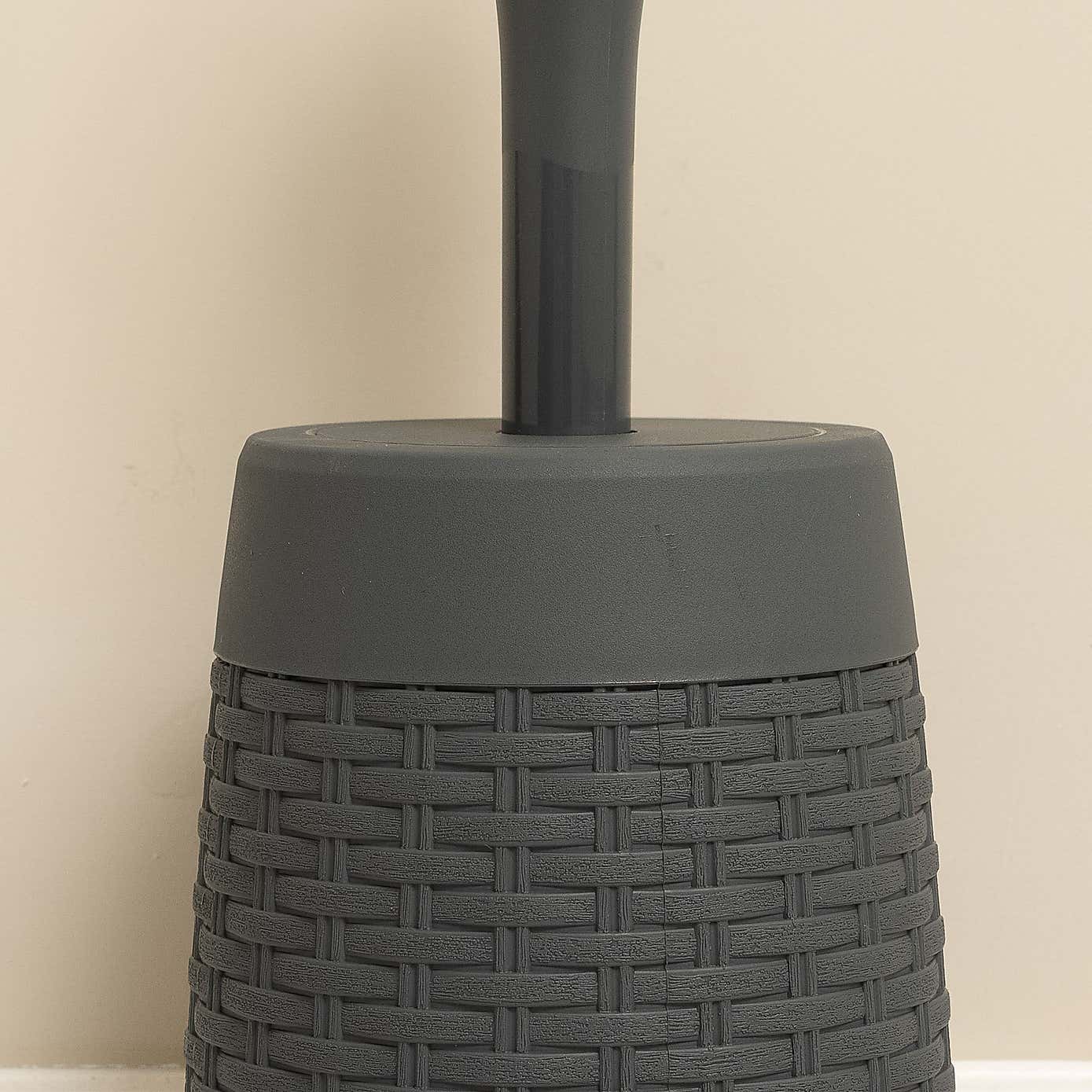 Addis Calico Rattan Charcoal Toilet Brush