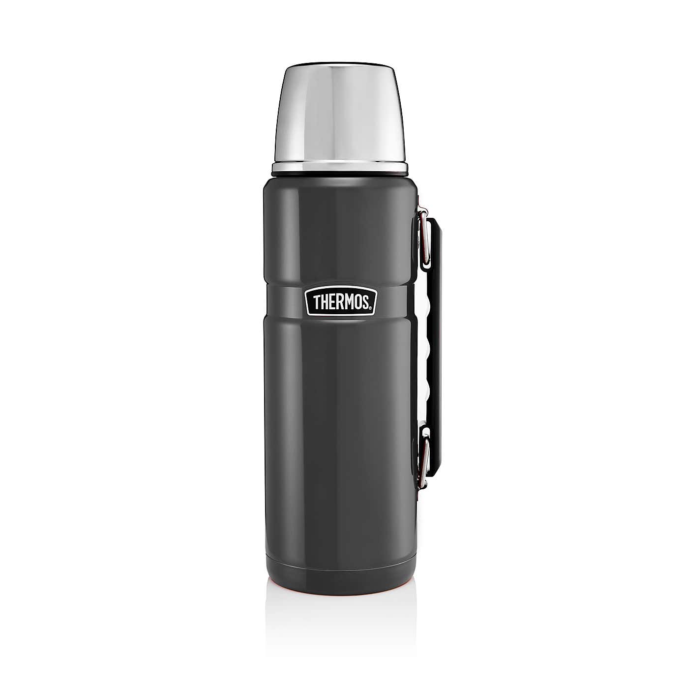 Thermos 1.2L Blue Stainless Steel Flask