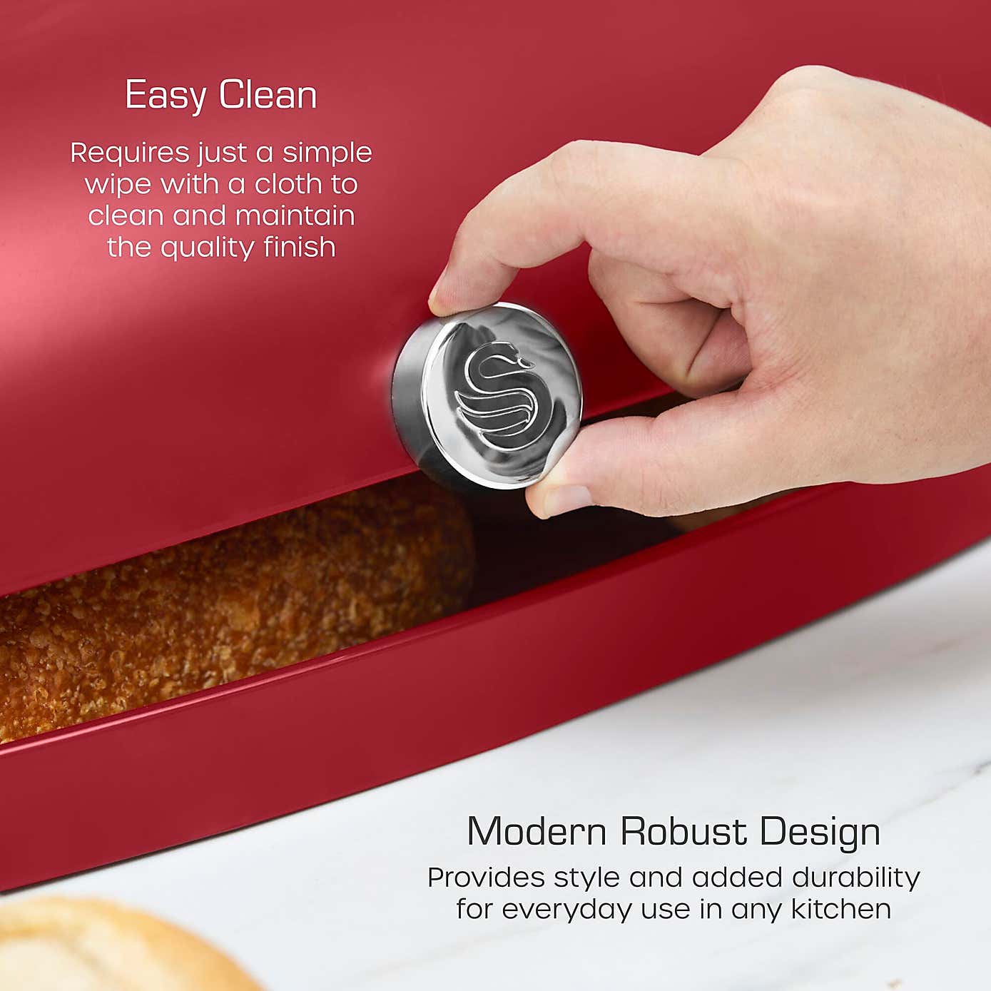 Swan Townhouse Bread Bin