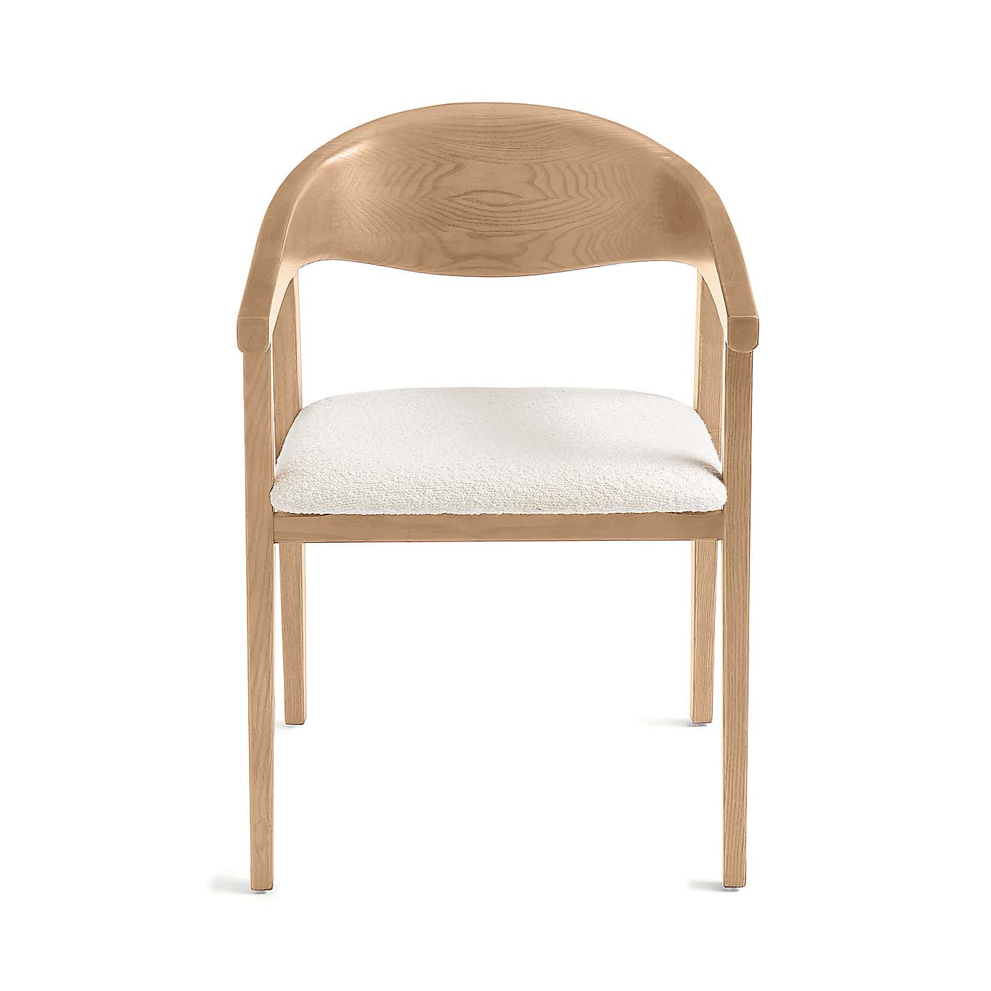 Oskar Dining Chair, Boucle