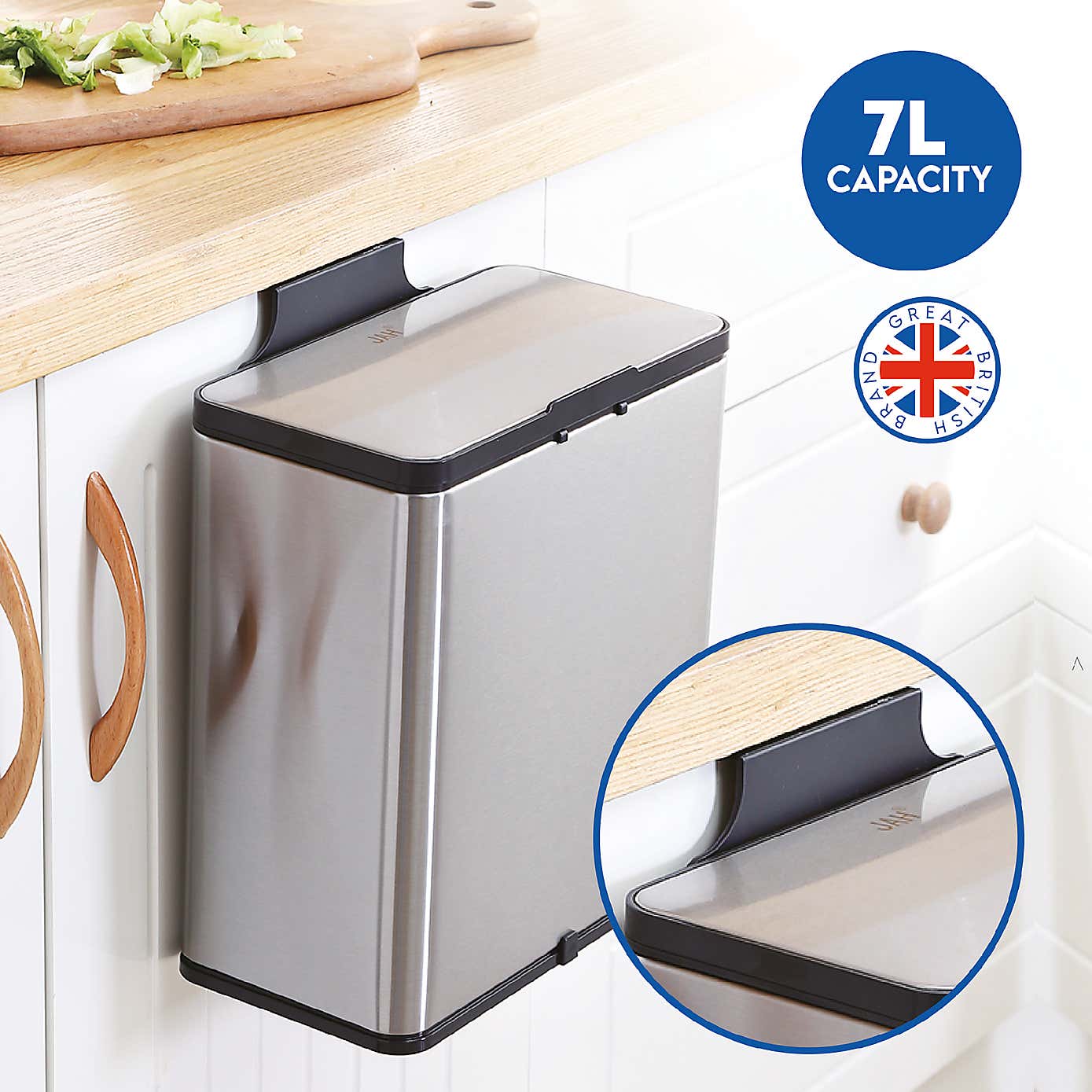 Addis 7L Slim Stainless Steel Composter & Recycler