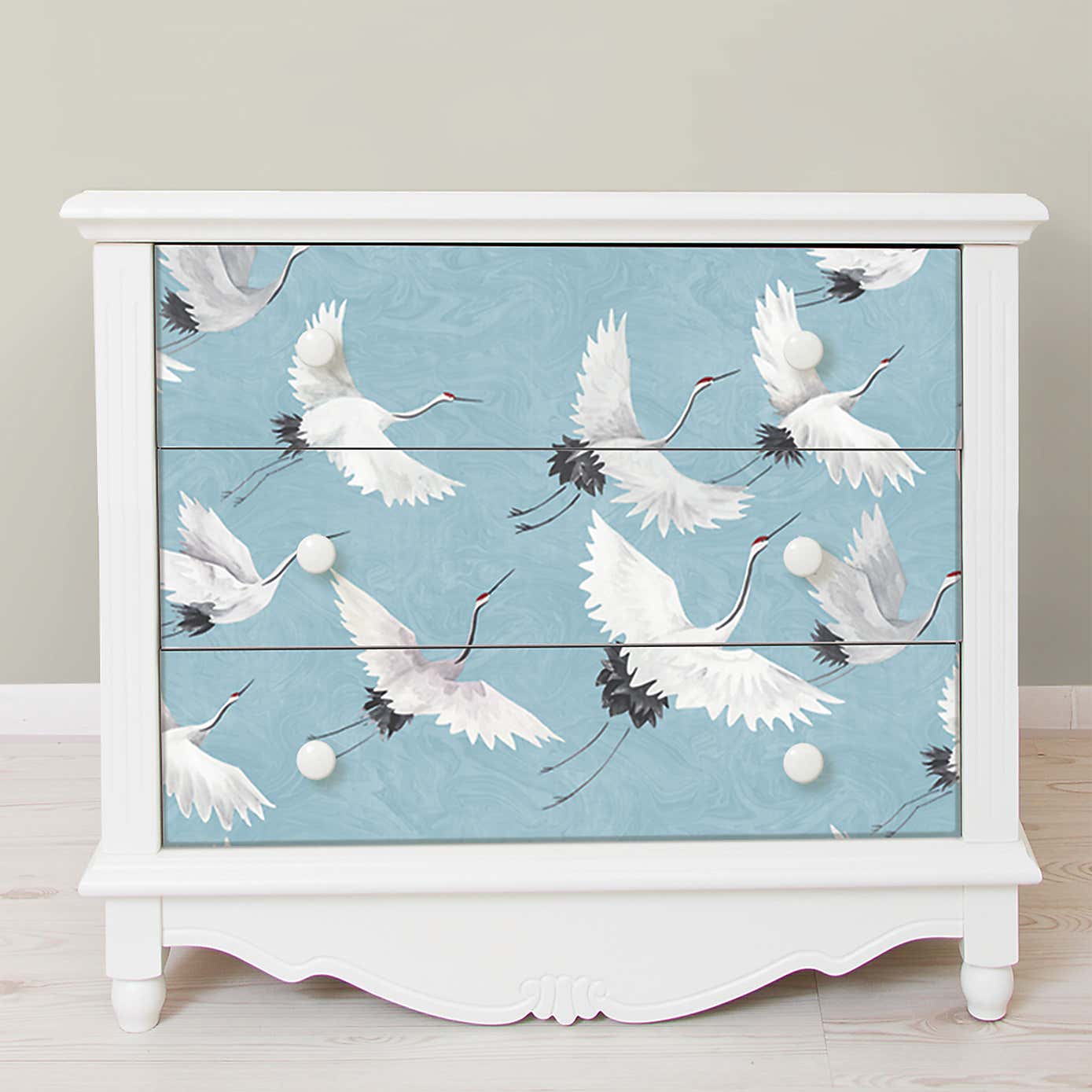 NuWallpaper Halcyon Blue Self Adhesive Wallpaper