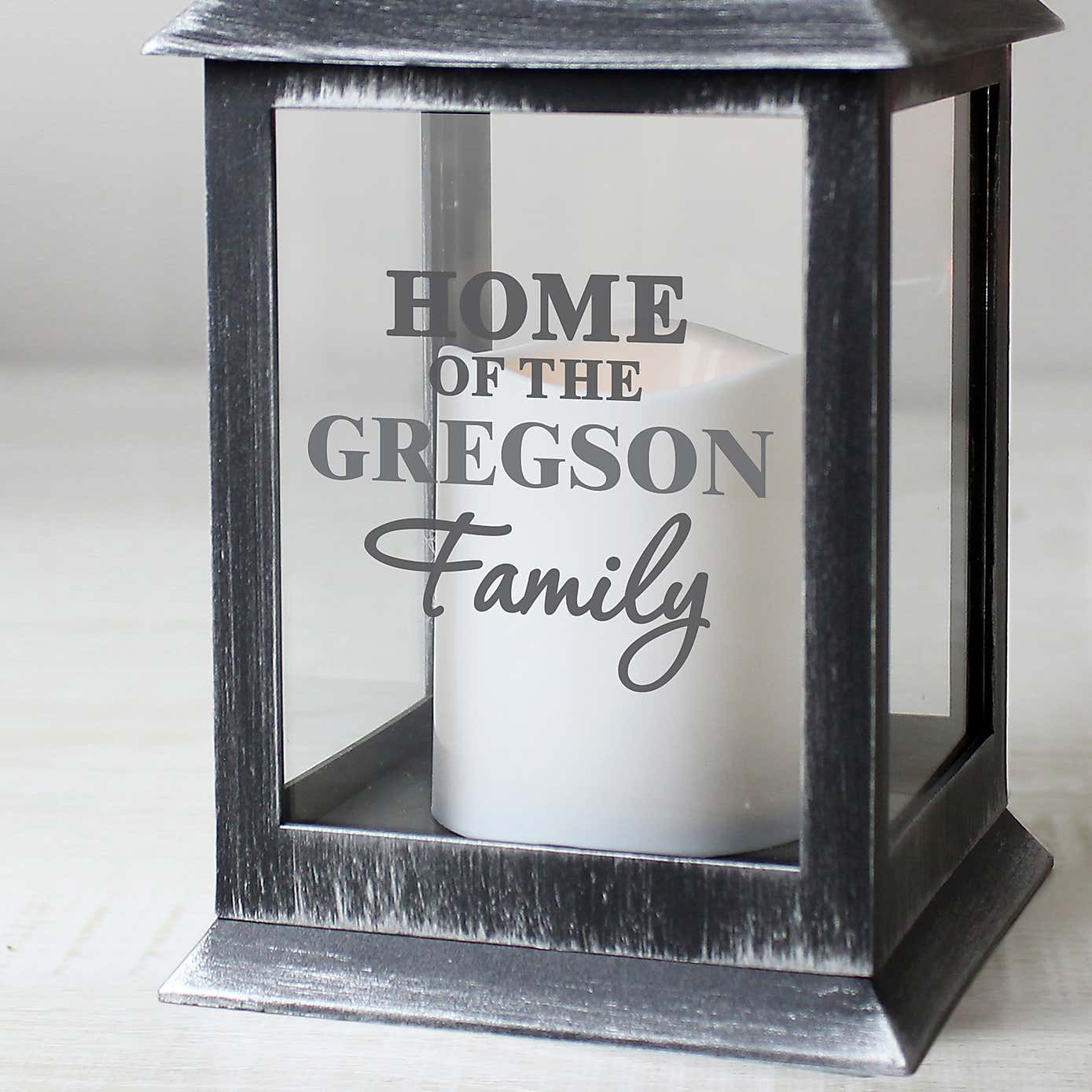 Personalised The Family Lantern