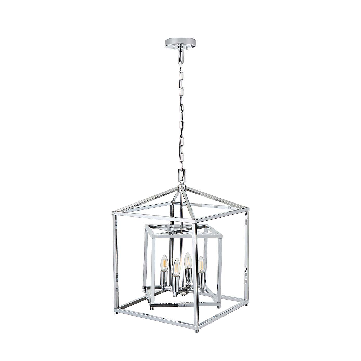Anis 4 Light Cube Pendant