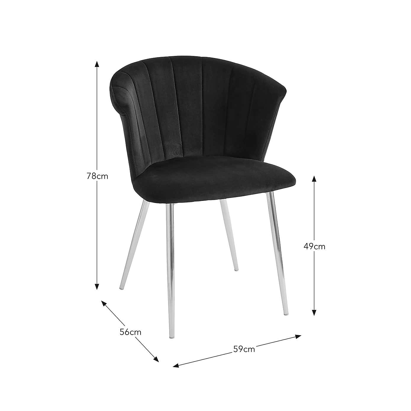 Kendall Velvet Chair