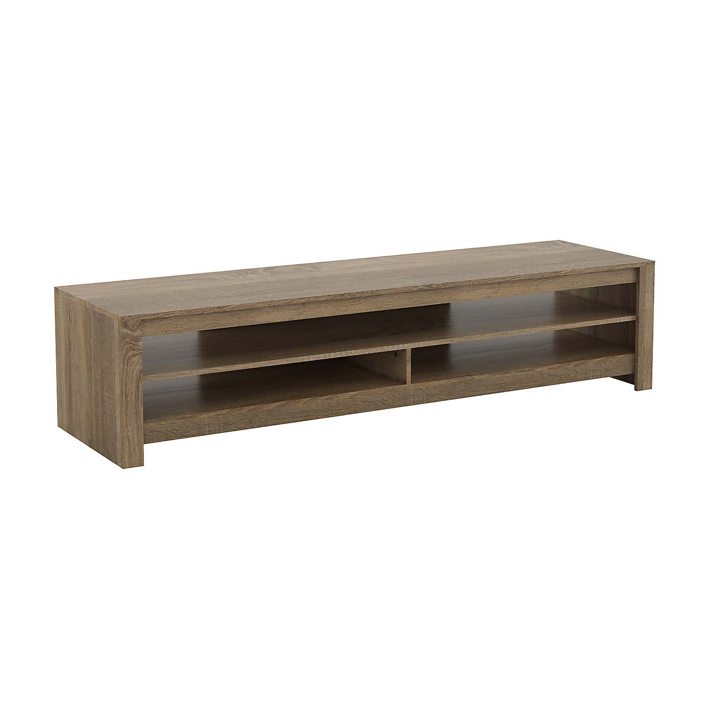Calibre Wide TV Stand 180cm, Oak Effect