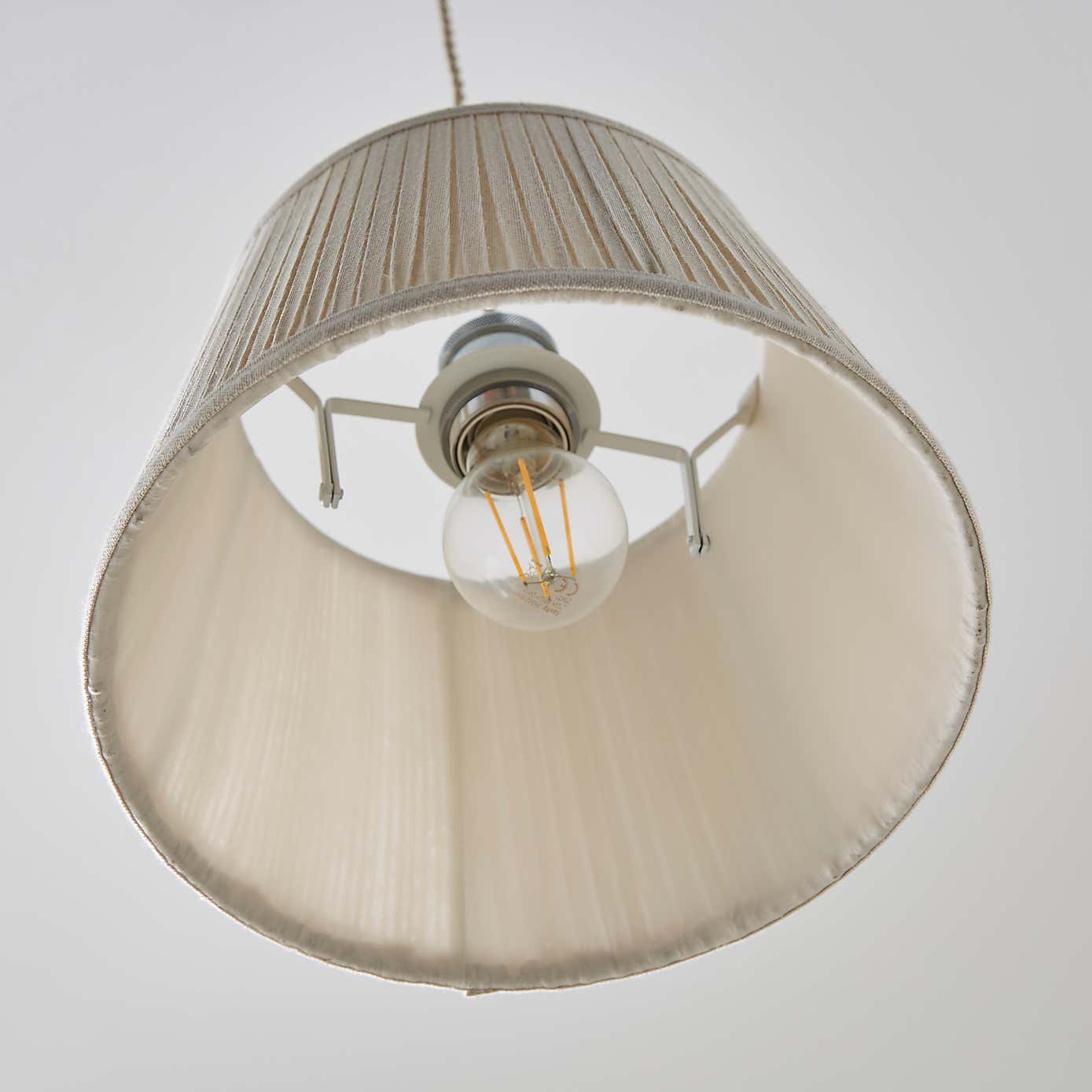Polly Pleated Drum Lamp Shade