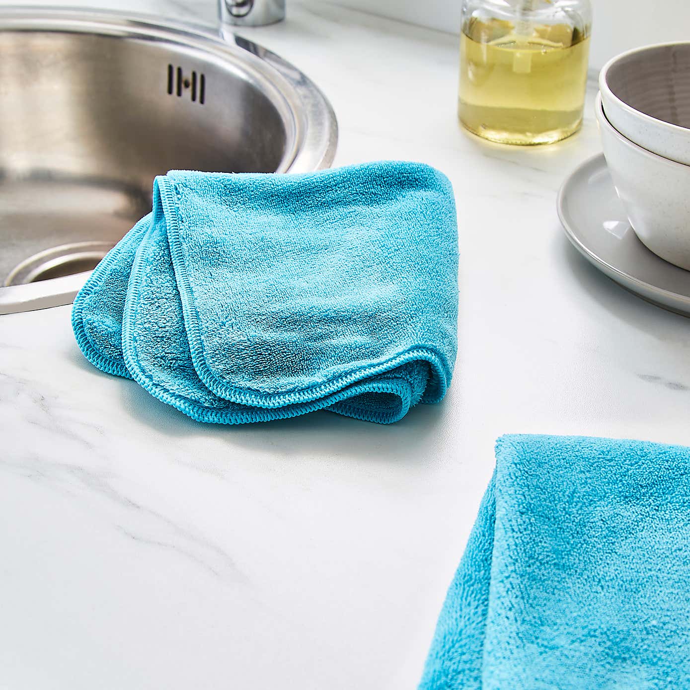 Dunelm 2 Pack Thick Dusting Cloth