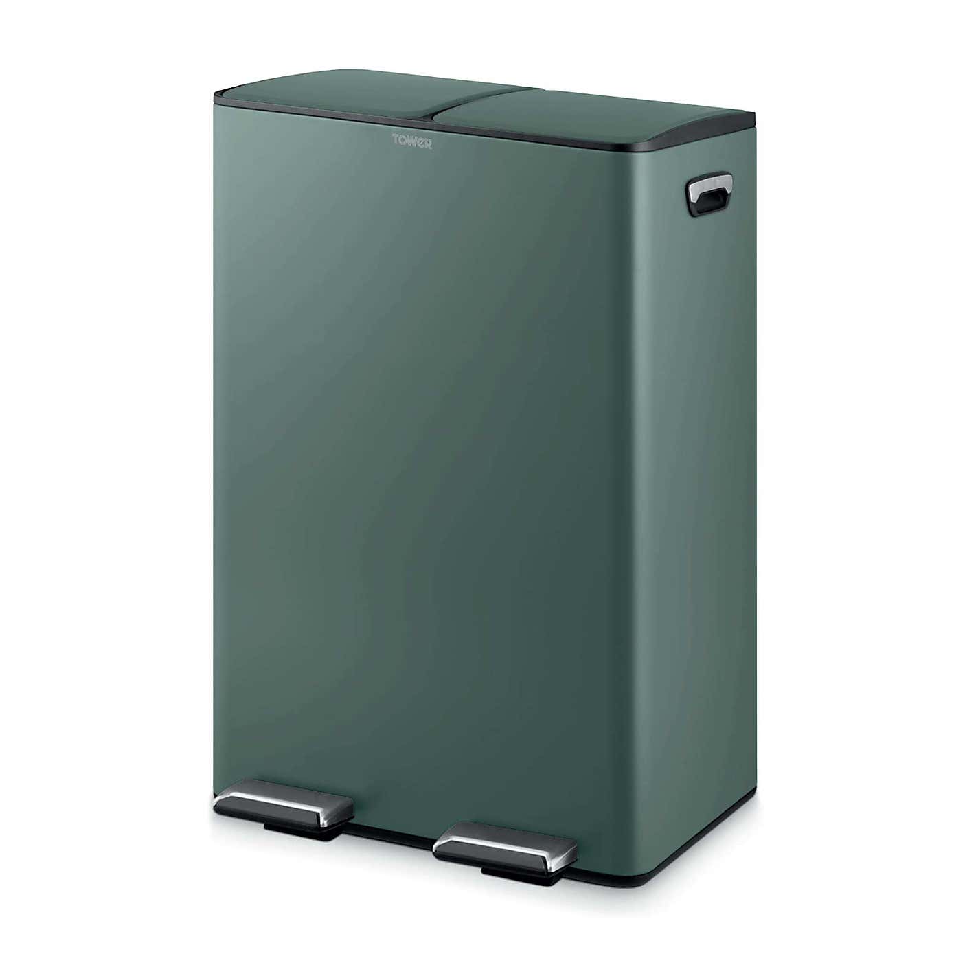 Tower 60L Recycling Pedal Bin
