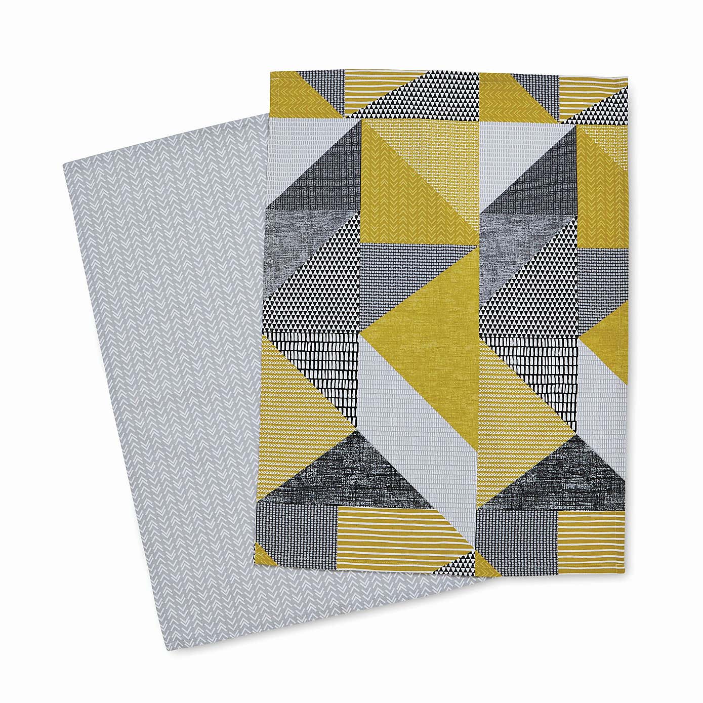 Catherine Lansfield Set of 2 Larsson Geo Tea Towels