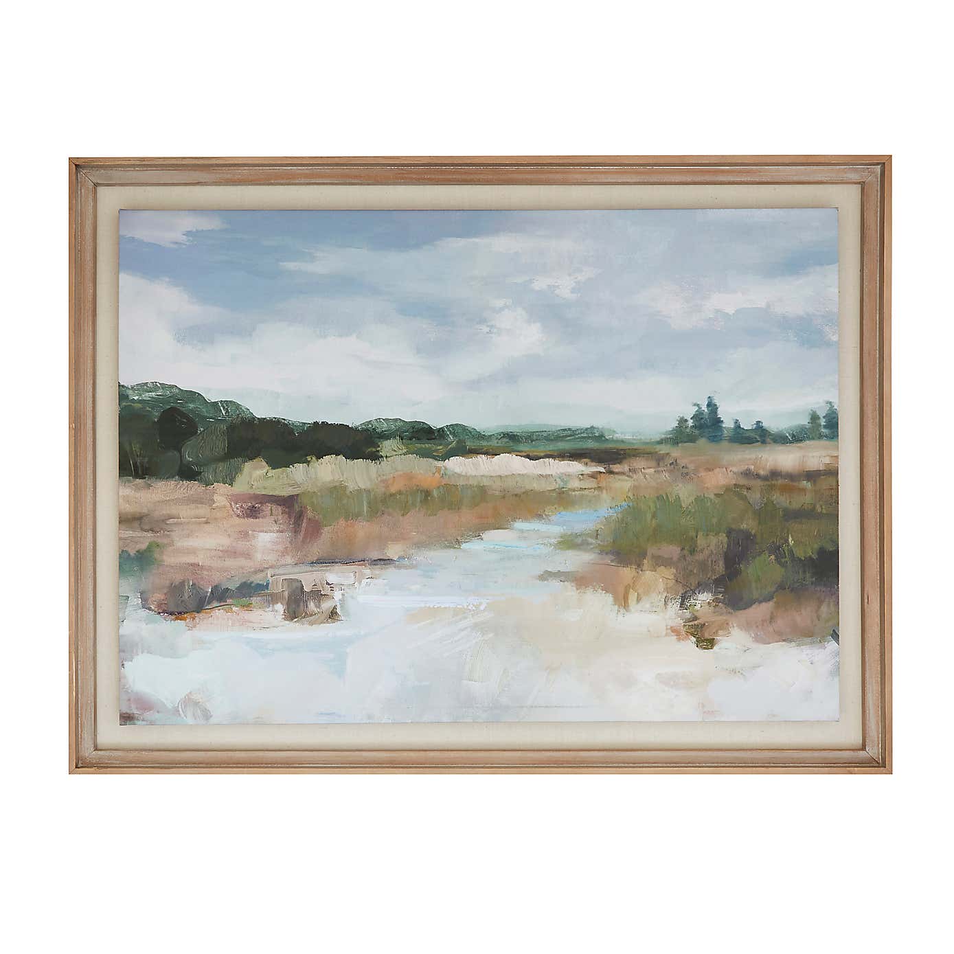 Churchgate Stream Framed Print