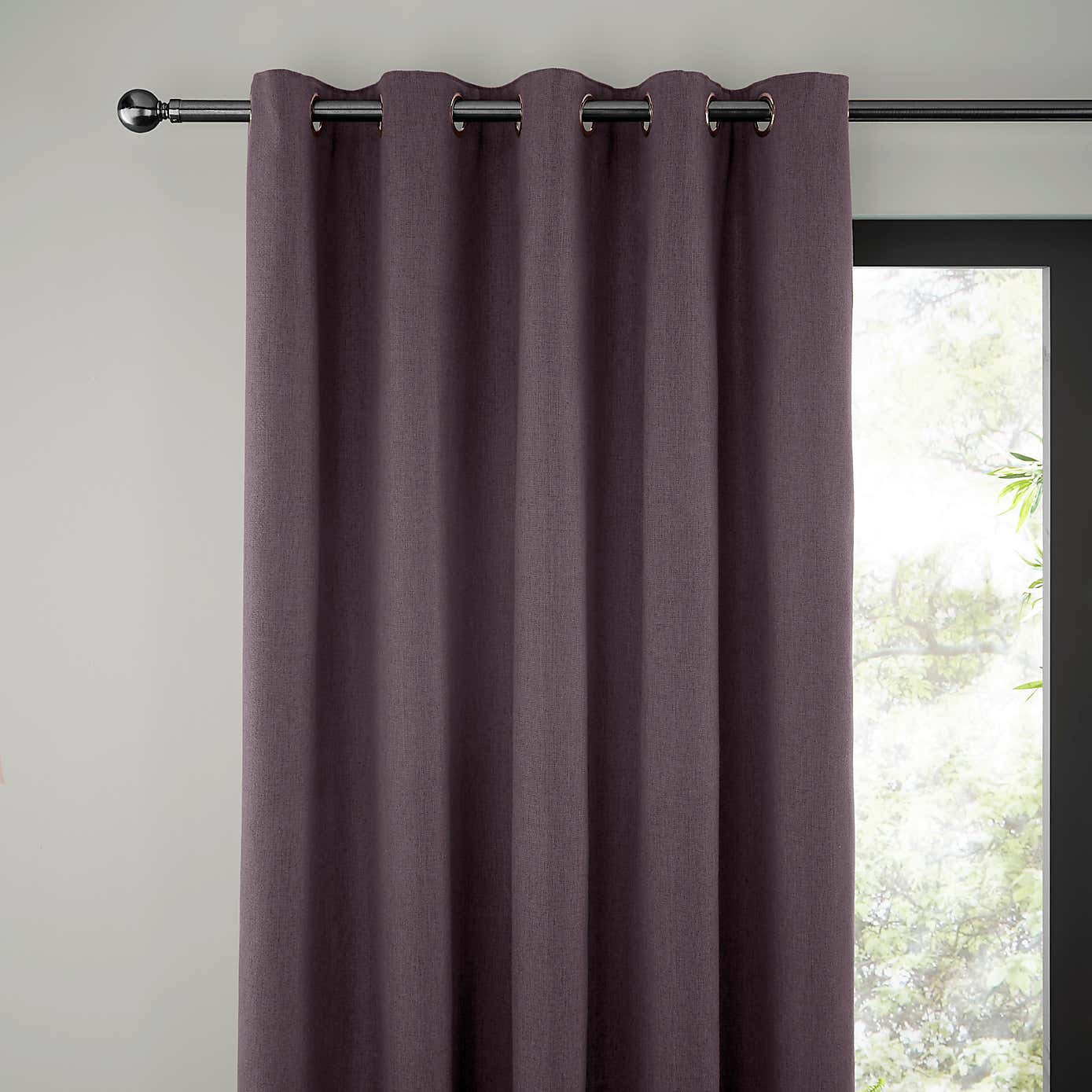 Jennings Natural Thermal Eyelet Curtains