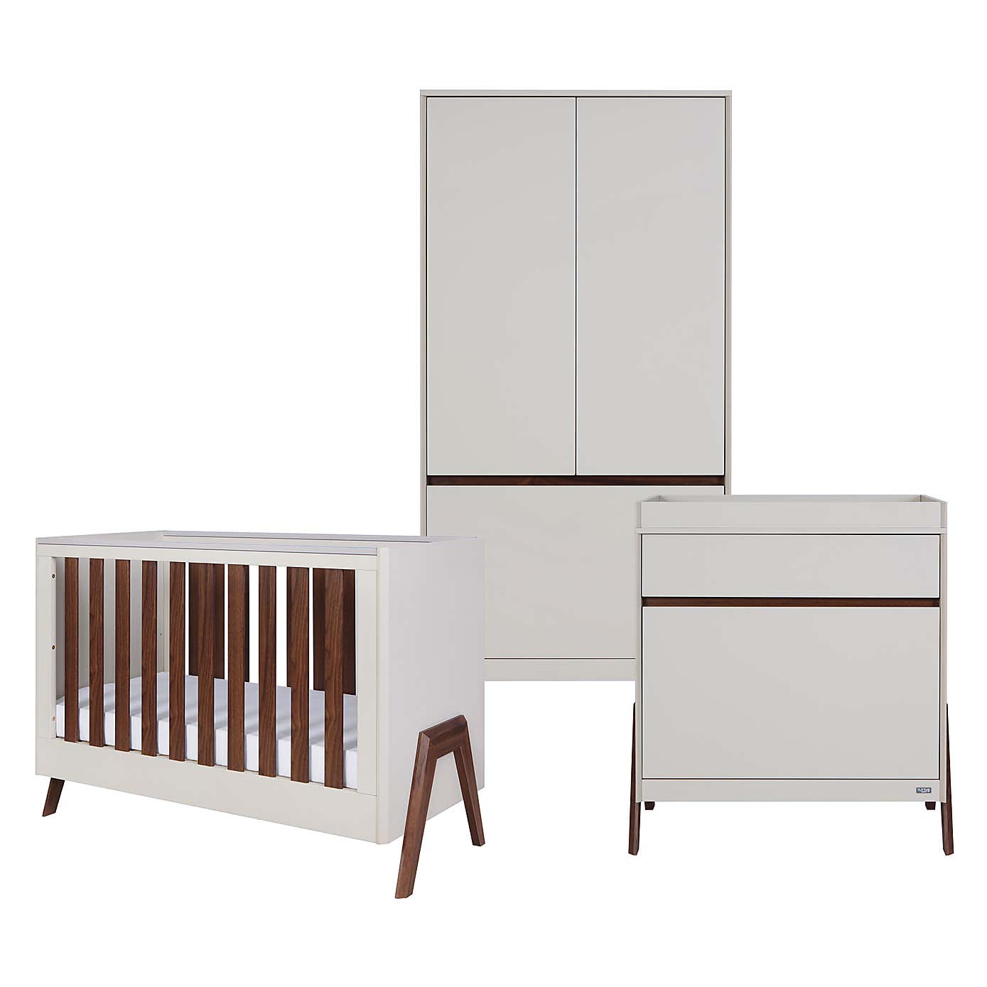 Tutti Bambini Fuori Mini 3 Piece Nursery Furniture Set